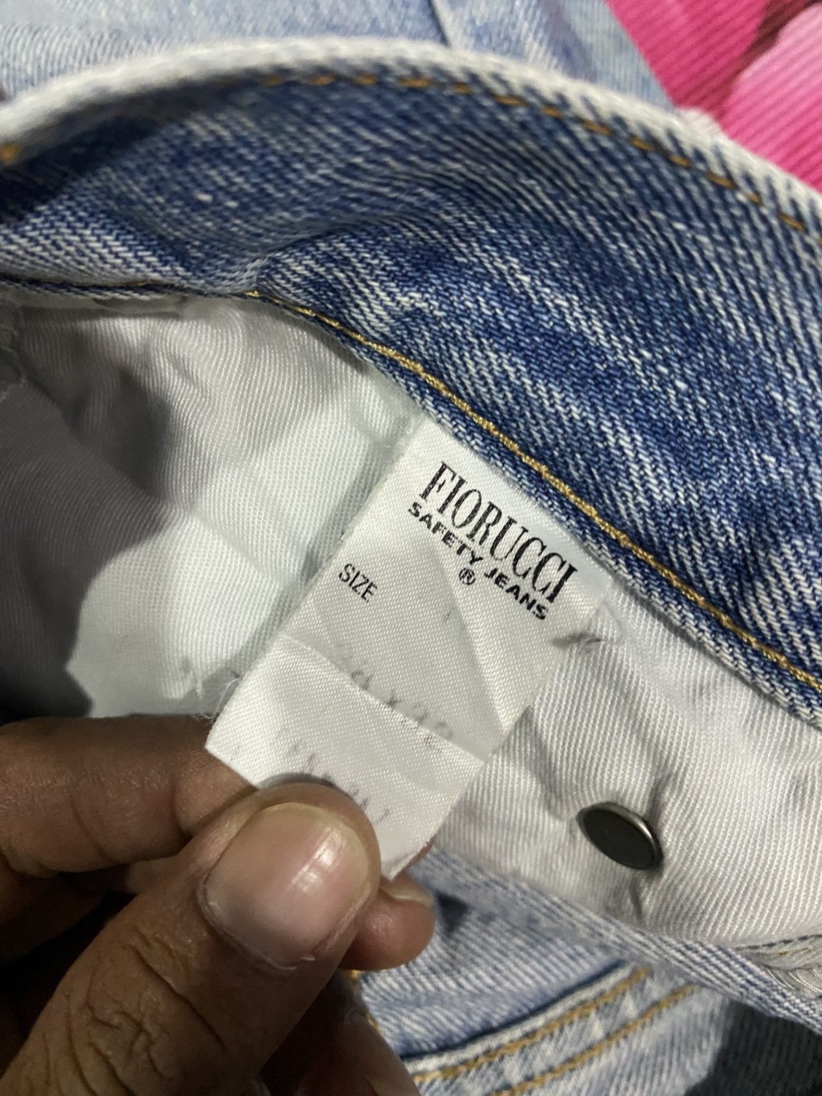 Fiorucci fiorucci selevadage jeans Size 29" - 9 Thumbnail