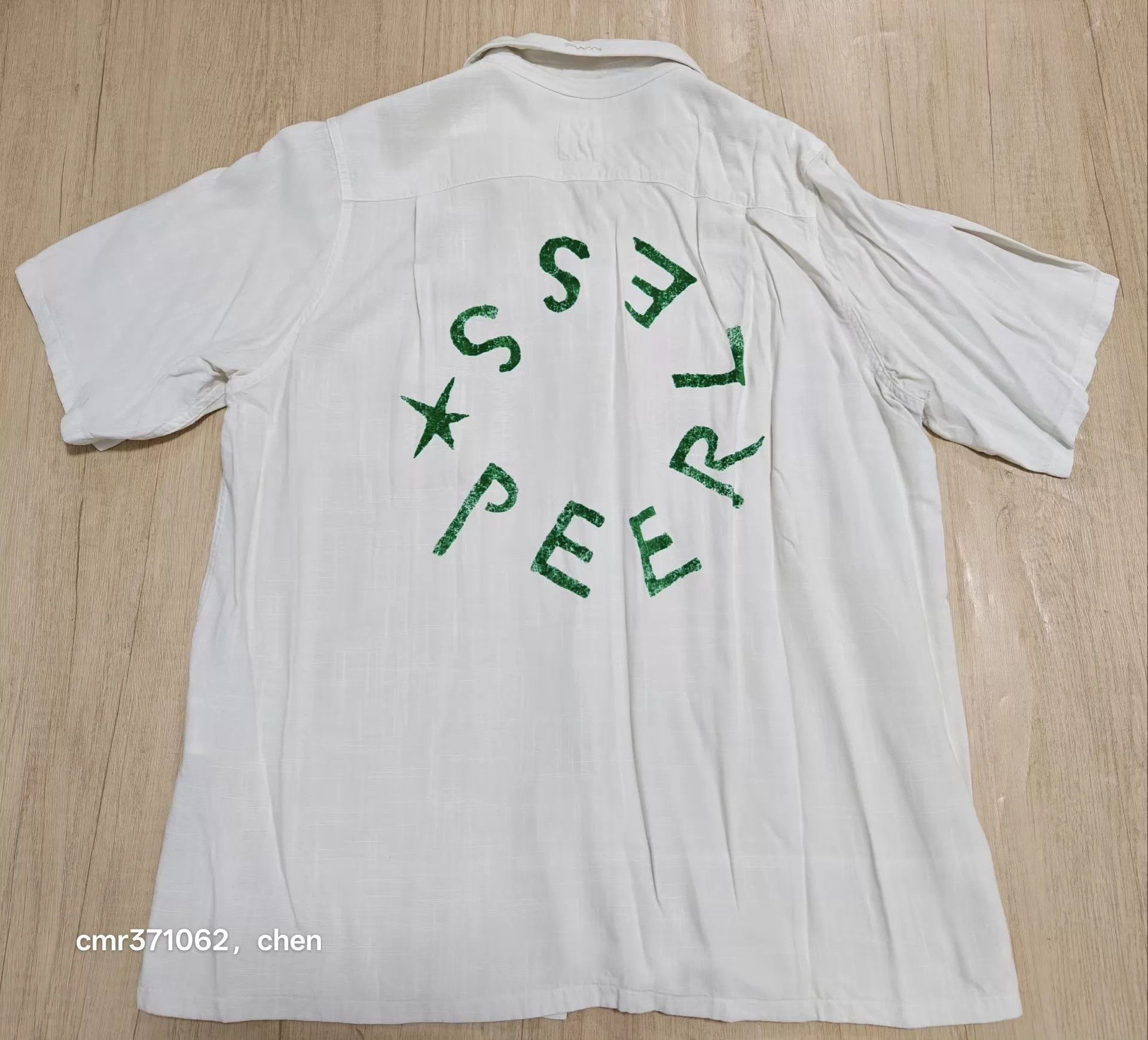 Visvim visvim 20ss spot free edge shirt ivory 1 9/10 new Size US S / EU 44-46 / 1 - 1 Thumbnail