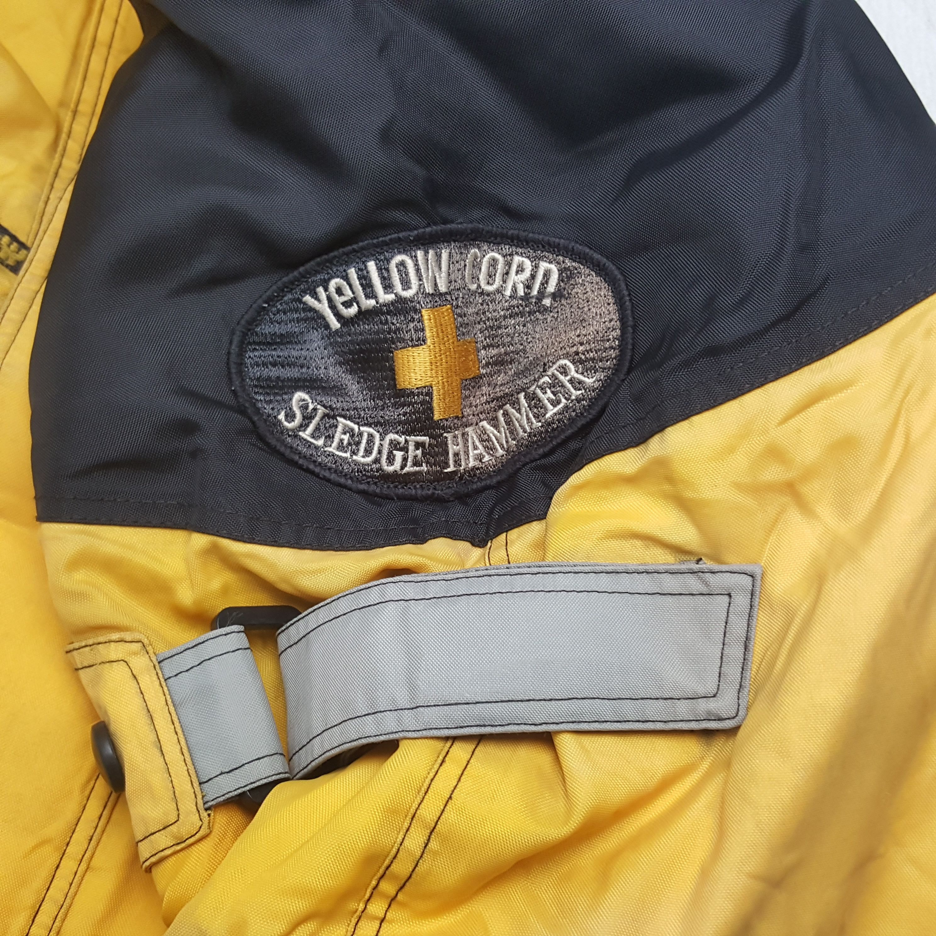 Vintage × YELLOW CORN Vintage Yellow Corn Bikers Racing Jacket Size US L / EU 52-54 / 3 - 8 Thumbnail