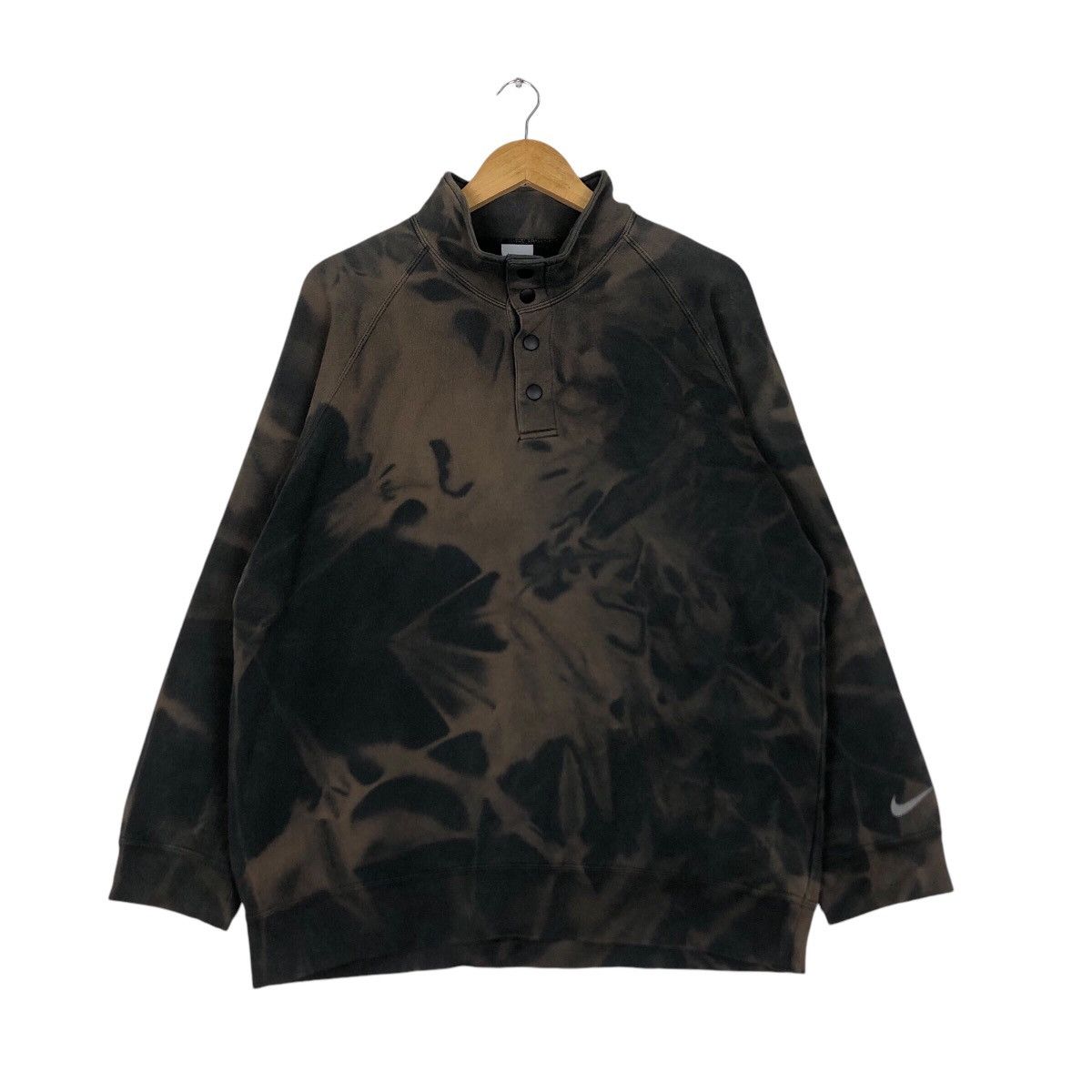 Nike × Vintage Vintage Nike Jumper Sweatshirt Half Zip Medium Size US M / EU 48-50 / 2 - 2 Thumbnail