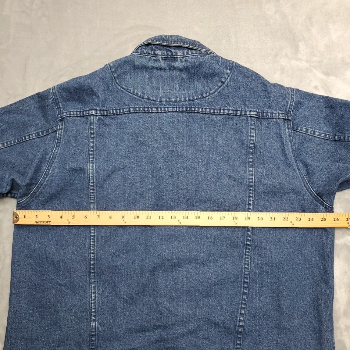 Vintage VINTAGE Cabela's Denim Jacket Men's XL Blue Trucker Work Casual Jacket Size US XL / EU 56 / 4 - 7 Thumbnail