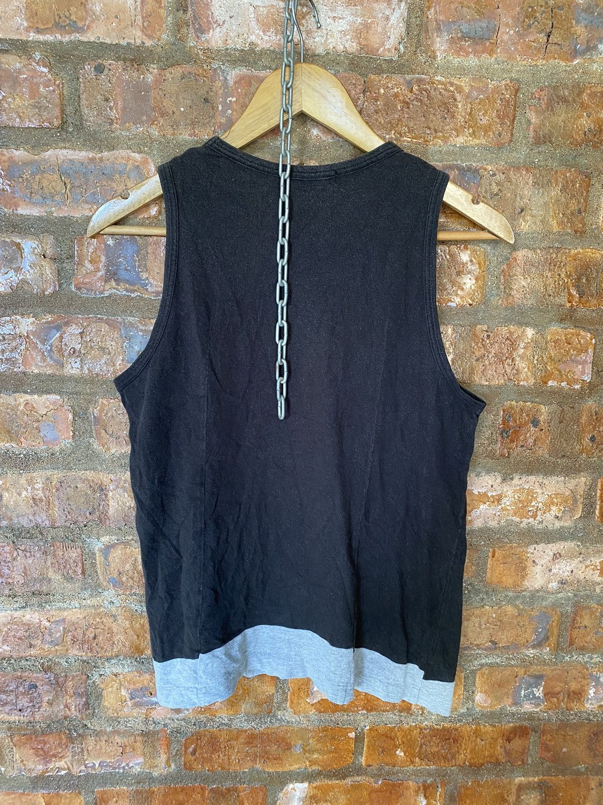 Comme des Garcons × Rei Kawakubo × Tricot Comme des Garcons 1990s CDG tank paneled Size S / US 4 / IT 40 - 7 Thumbnail