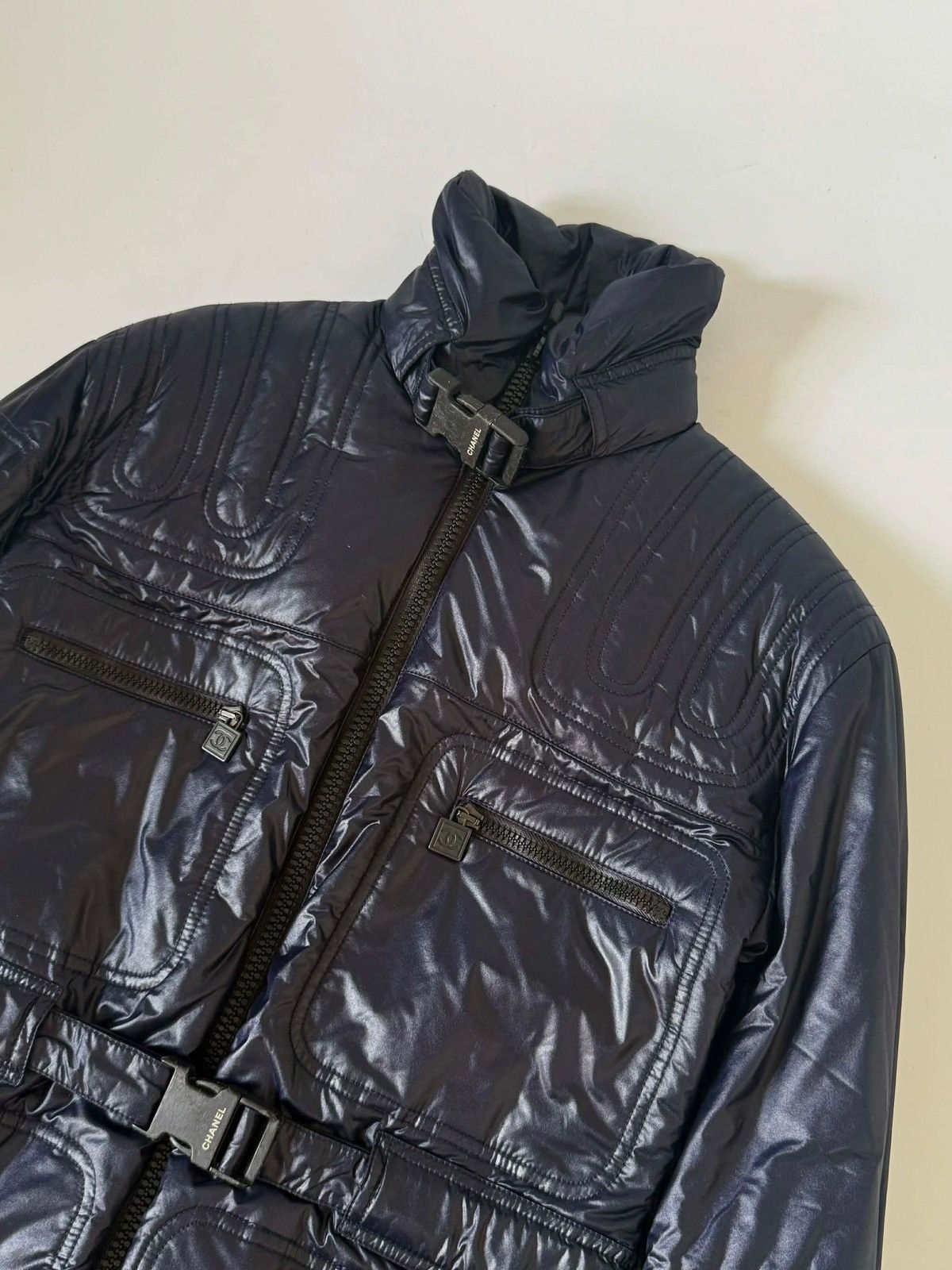 Chanel Chanel 2004 Fall Collection Sports Utility Padded Zip Jacket Size XS / US 0-2 / IT 36-38 - 5 Thumbnail