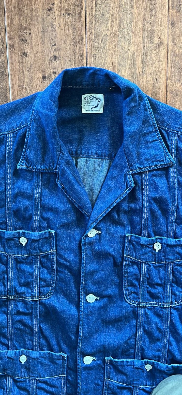 Beams Plus × Orslow Denim Cuban Shirt Size US S / EU 44-46 / 1 - 5 Thumbnail