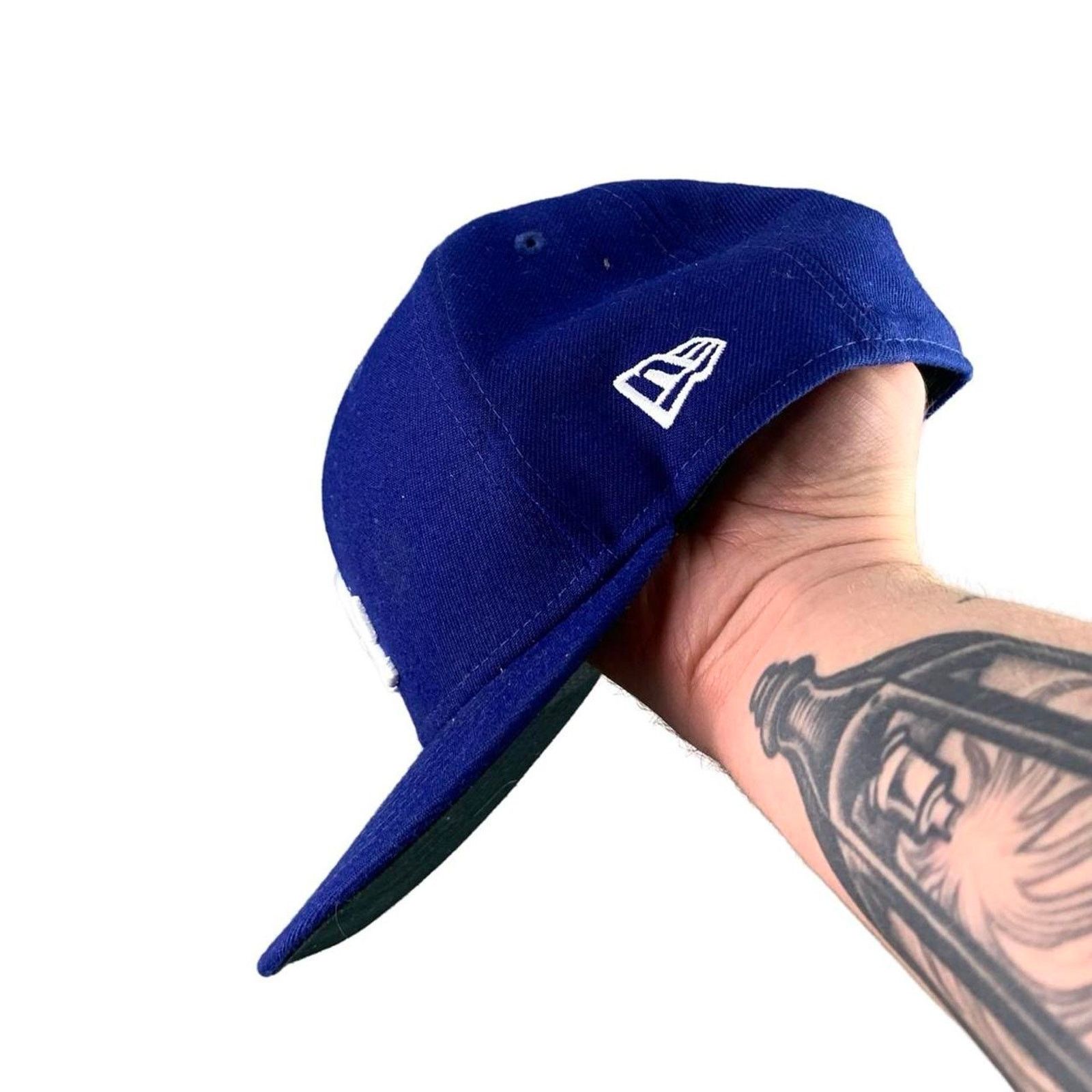 New Era New Era Embroidered LA Dodgers Fitted Cap Size ONE SIZE - 3 Thumbnail