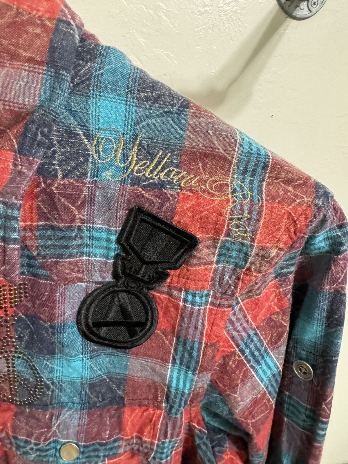 PPFM PPFM flannel checkered pearl snap button shirt Size US M / EU 48-50 / 2 - 4 Thumbnail