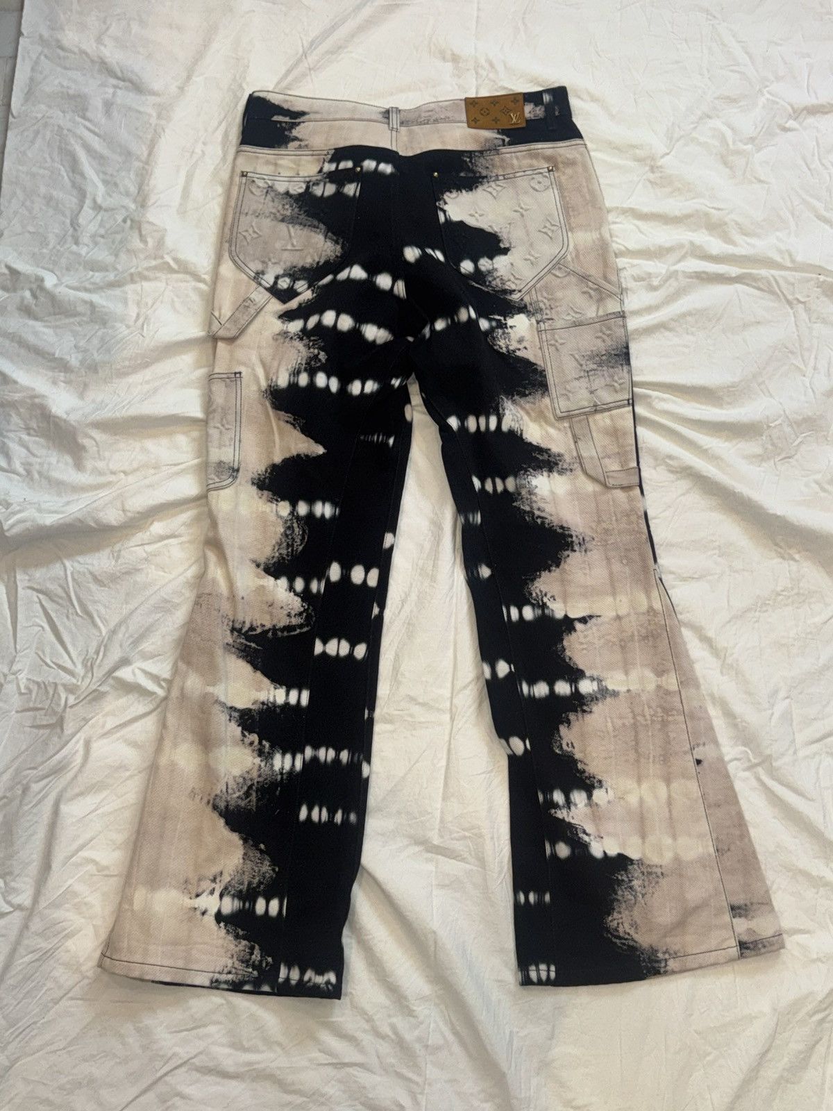 Louis Vuitton Louis Vuitton AW22 Tie Dye Carpenter Pants Runway Size US 36 / EU 52 - 3 Thumbnail