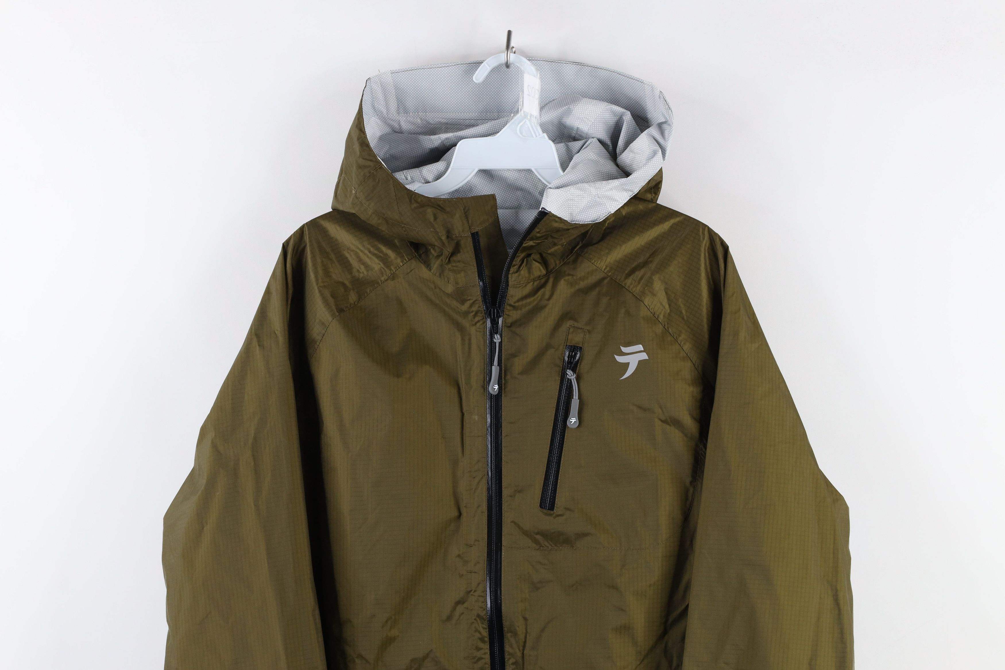 Vintage Tenkara USA Fishing Fly Weight Waterproof Hooded Rain Jacket Size US S / EU 44-46 / 1 - 2 Thumbnail