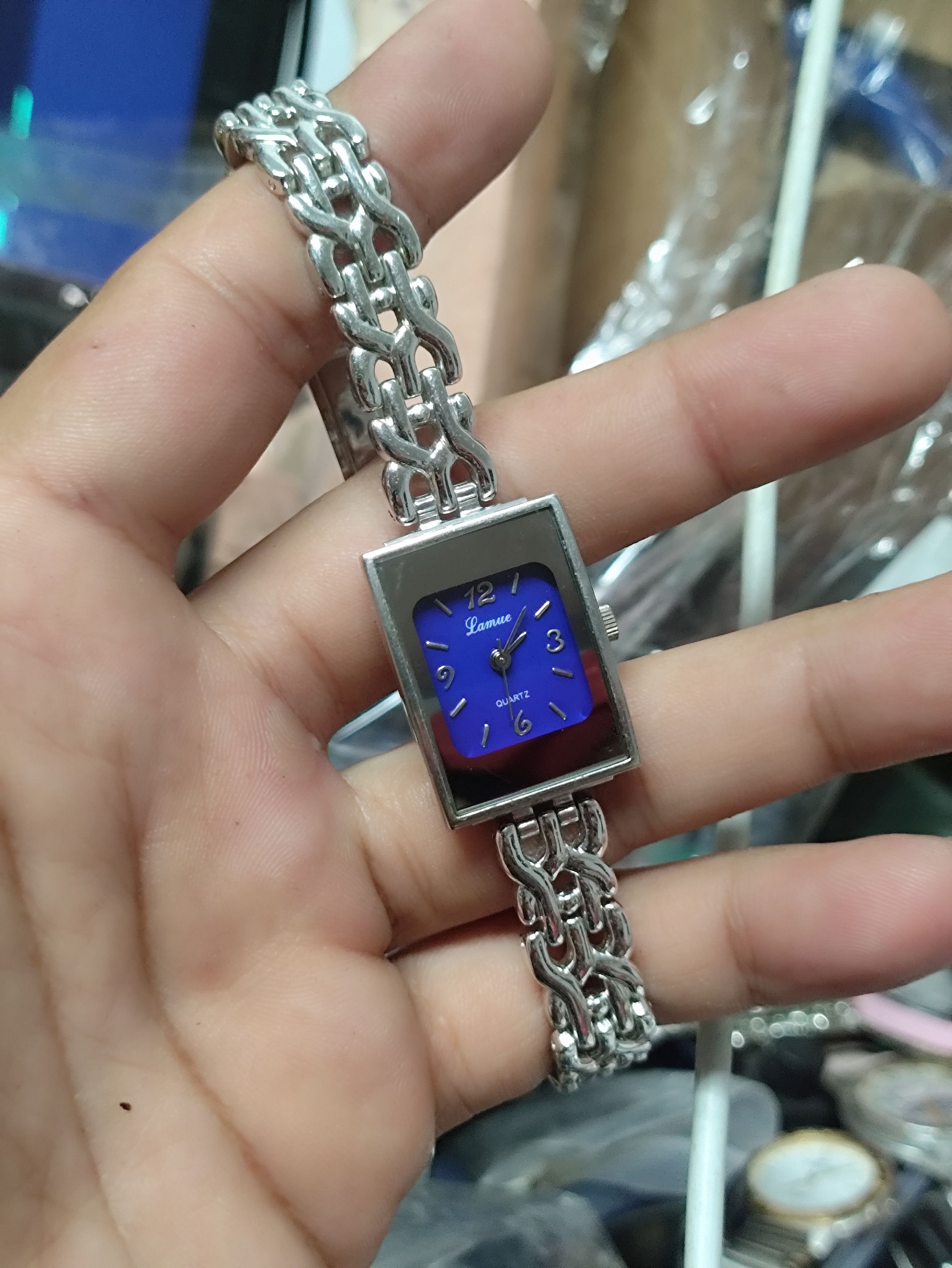 Japanese Brand × Vintage LAMUE MODERN TIMEPIECE STYLIST WATCH JAPAN PARTS Size ONE SIZE - 4 Thumbnail