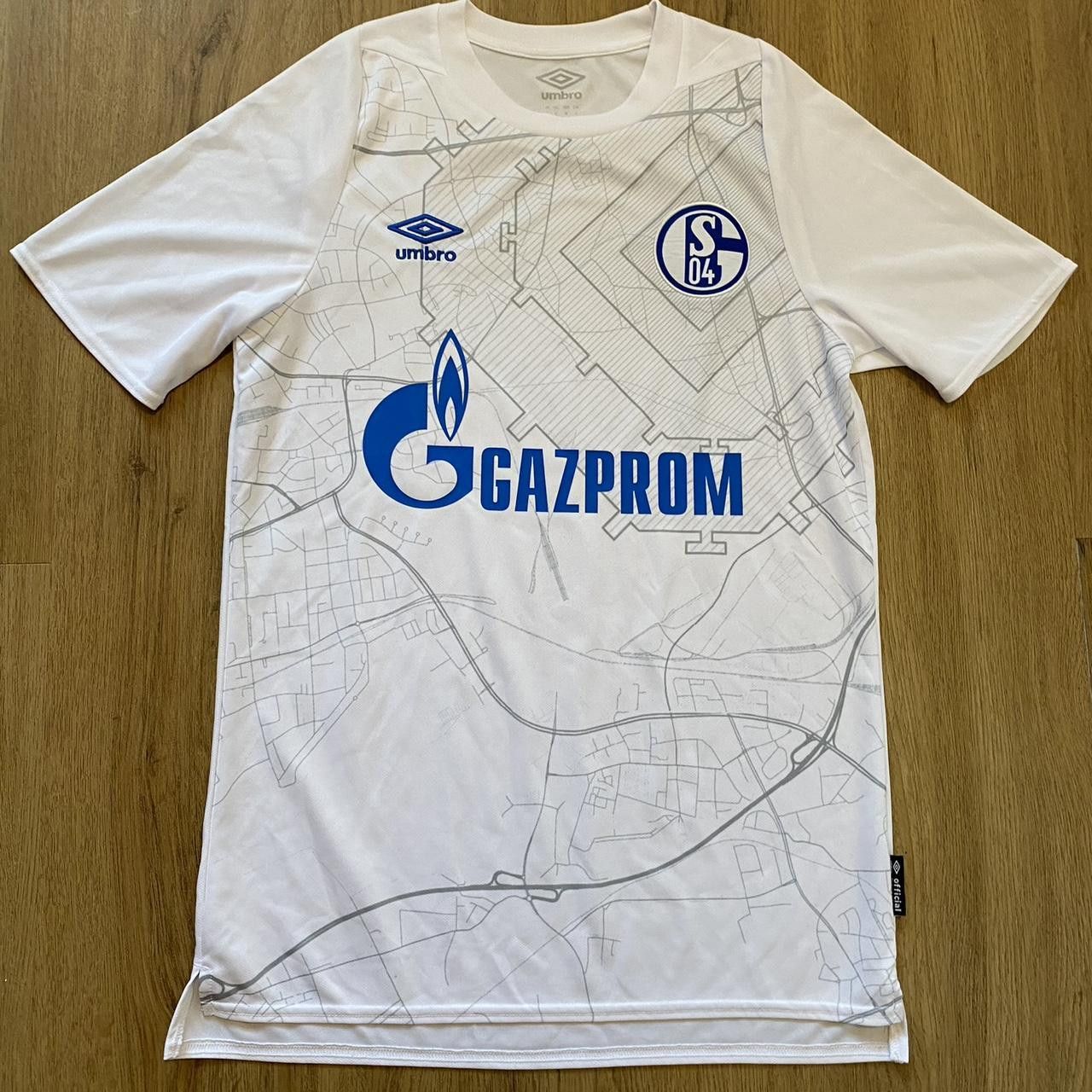 Umbro Schalke Away Umbro Football Shirt Bundesliga Size US S / EU 44-46 / 1 - 1 Thumbnail