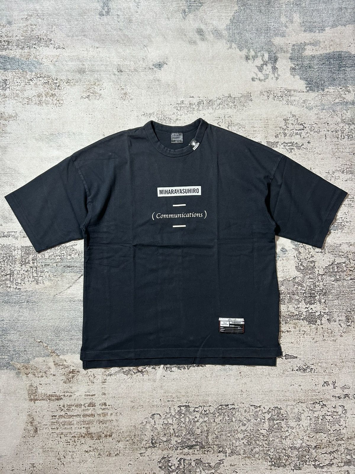 Maison MIHARA YASUHIRO MAISON MIHARA YASUHIRO x Gu Communications Baggy Tee Shirt Size US M / EU 48-50 / 2 - 1 Thumbnail