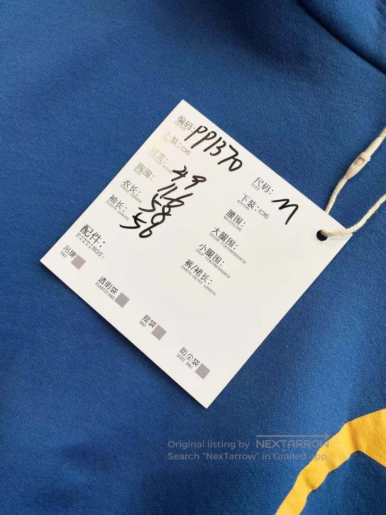 Louis Vuitton Louis Vuitton logo letter-print cotton crewneck long-sleev Size M / US 6-8 / IT 42-44 - 7 Thumbnail
