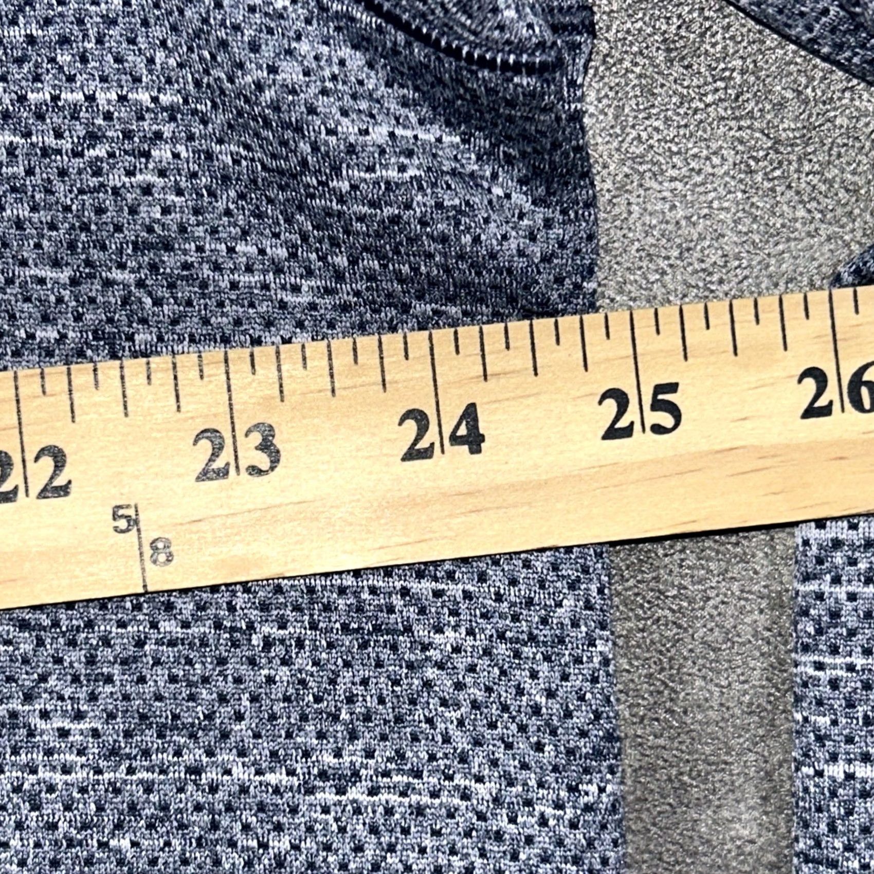 Vintage Greg Norman Mens XL Golf Performance Shirt 1/4 Zip Pullover Heather Gray Blue Size US XL / EU 56 / 4 - 6 Thumbnail