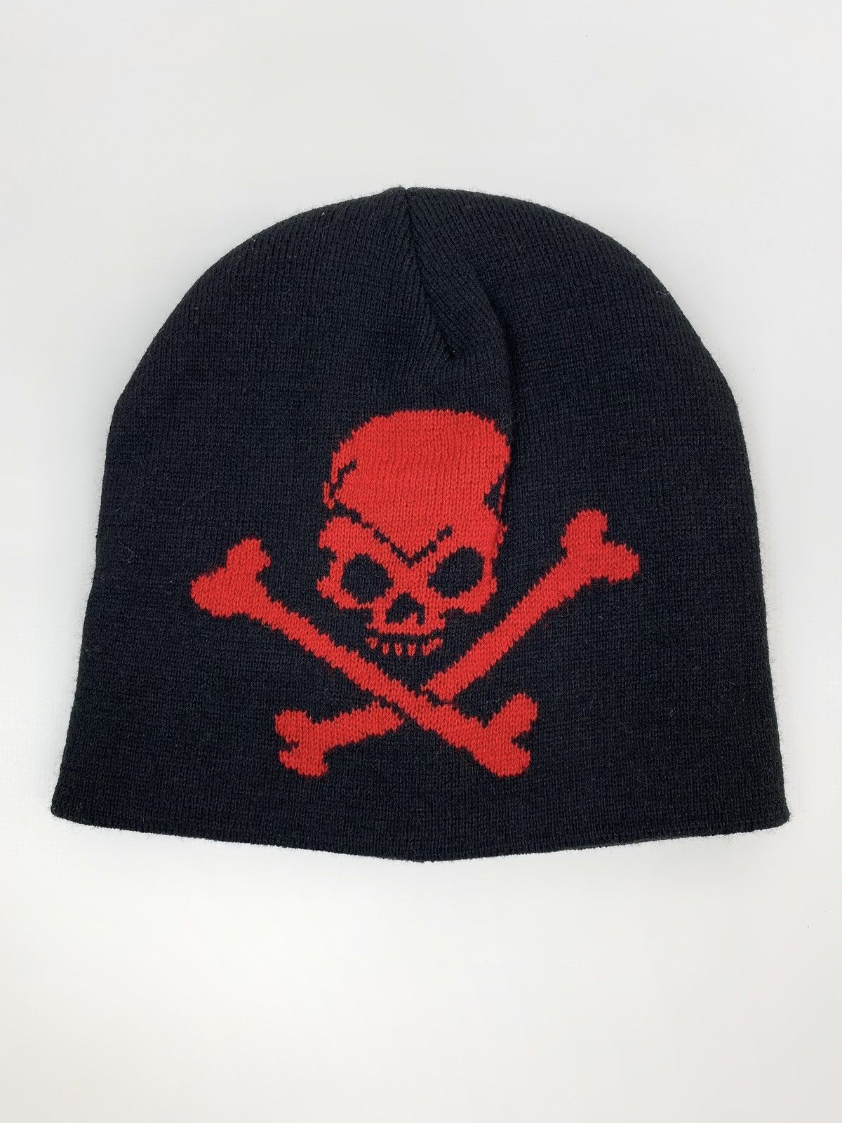 Other Y2K Vintage Roger Skull Logo Beanie Hat Size ONE SIZE - 1 Thumbnail