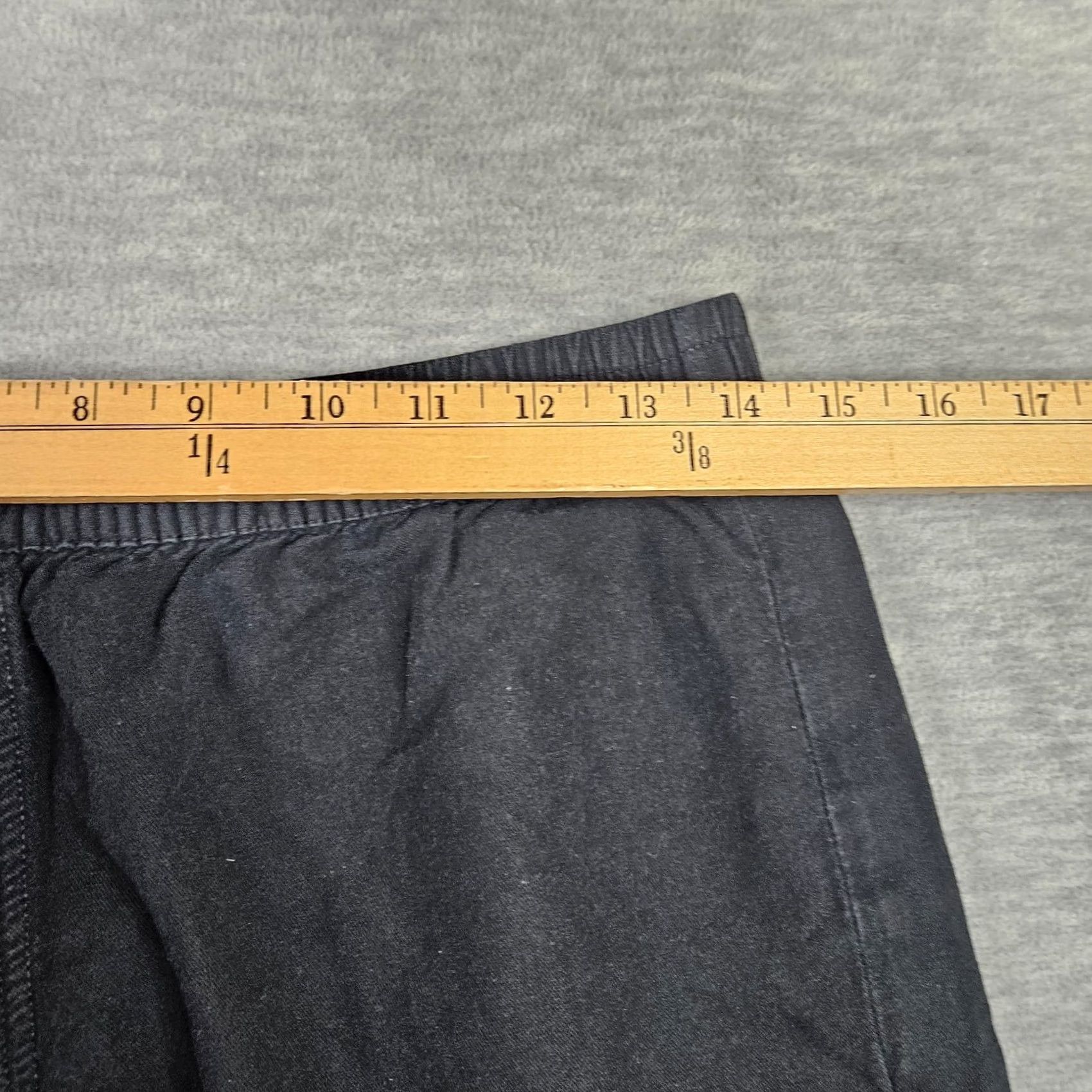 Madewell Madewell Black Elastic Waist Casual Women's Shorts S Cotton, Viscose 5-Pocket Chino** Size 28" / US 6 / IT 42 - 3 Thumbnail