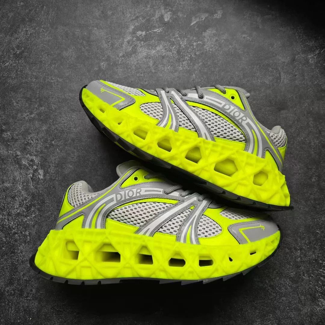 Dior Dior Limited Yellow Lowtop Sneakers 35 Men Size US 5 / EU 37 - 1 Thumbnail