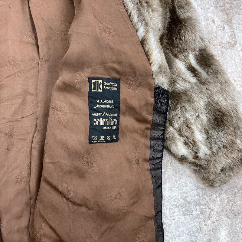 If Six Was Nine × Japanese Brand VINTAGE 80s FAUX FUR HEAVY COAT Size US M / EU 48-50 / 2 - 5 Thumbnail
