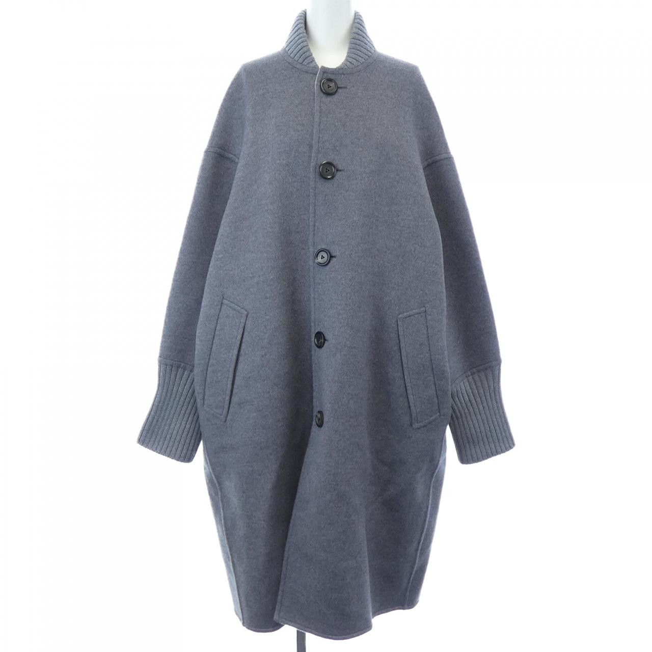 Louis Vuitton Louis Vuitton Louis Vuitton Wool Coat Textile Outerwear FRCO41QWE DUTY FREE for USA Size ONE SIZE - 1 Thumbnail