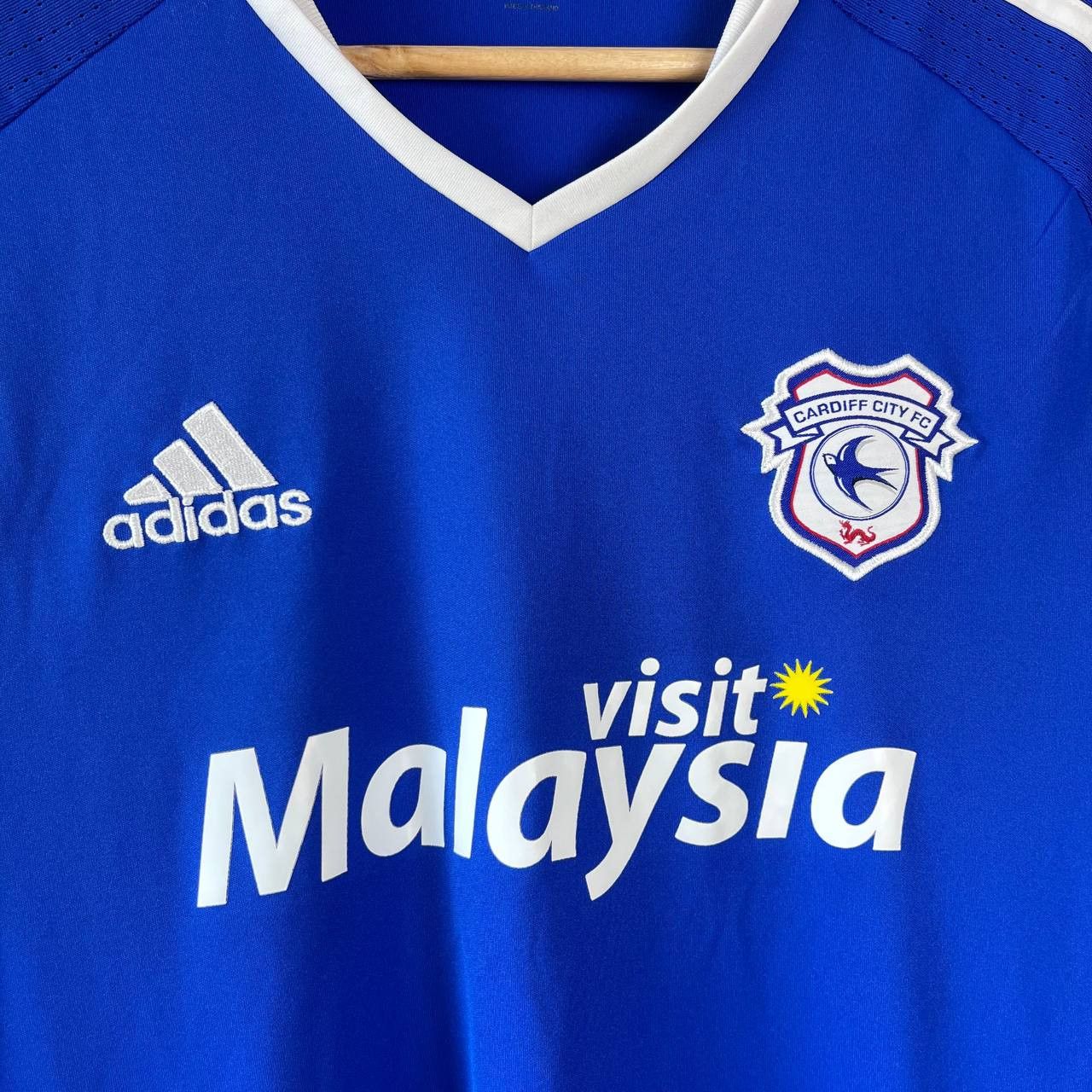 Adidas Adidas FC Cardiff City 2016/2017 Football Soccer Jersey Size US M / EU 48-50 / 2 - 3 Thumbnail