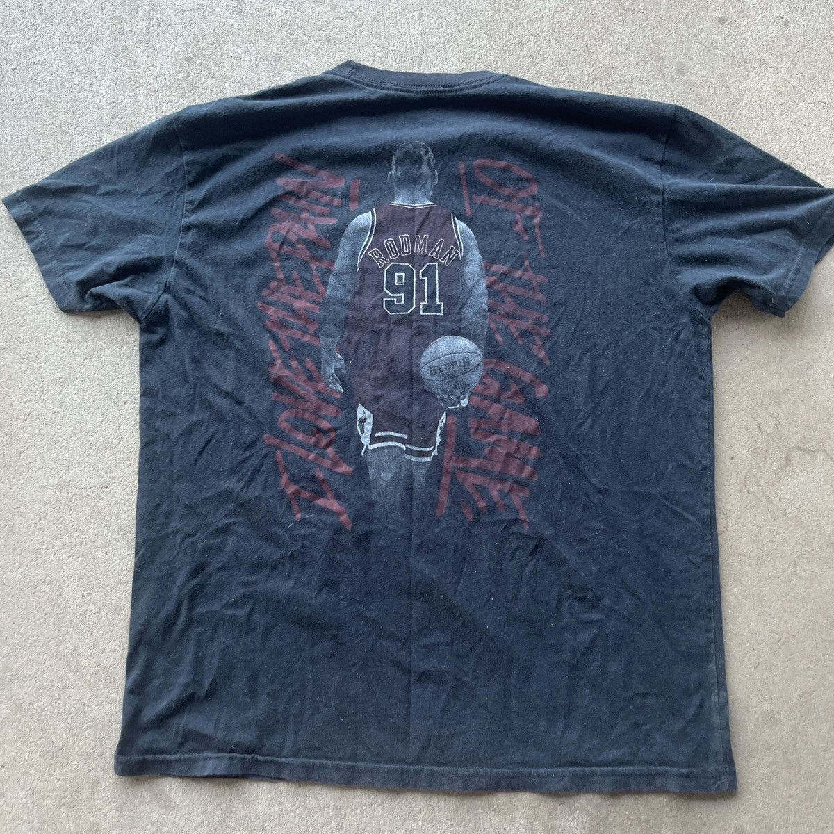 Other Vintage Denis Rodman t shirt Size US L / EU 52-54 / 3 - 2 Thumbnail