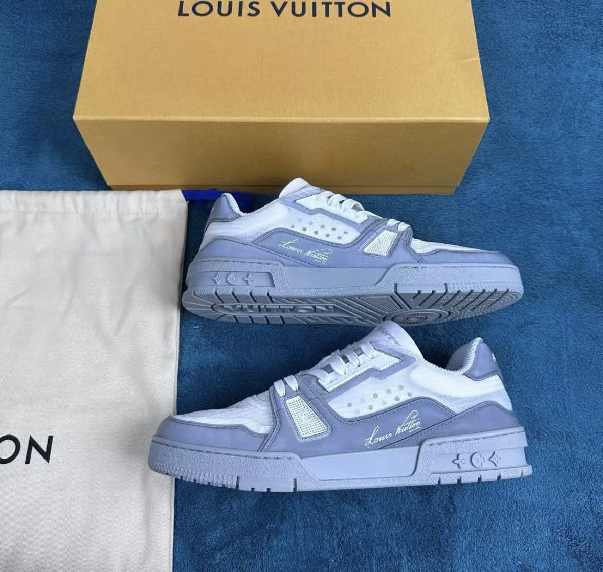Louis Vuitton Lv Trainer Limited Edition Soft Insole Sneakers Size US 9 / EU 42 - 2 Thumbnail