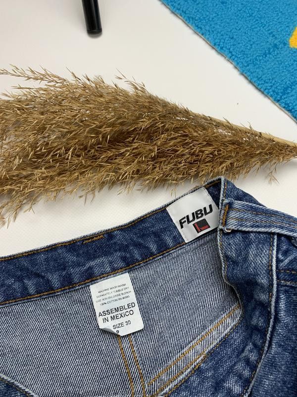 Fubu FUBU jeans, vintage baggy jeans, 90s hip hop skater Y2K 30 Size US 30 / EU 46 - 6 Thumbnail