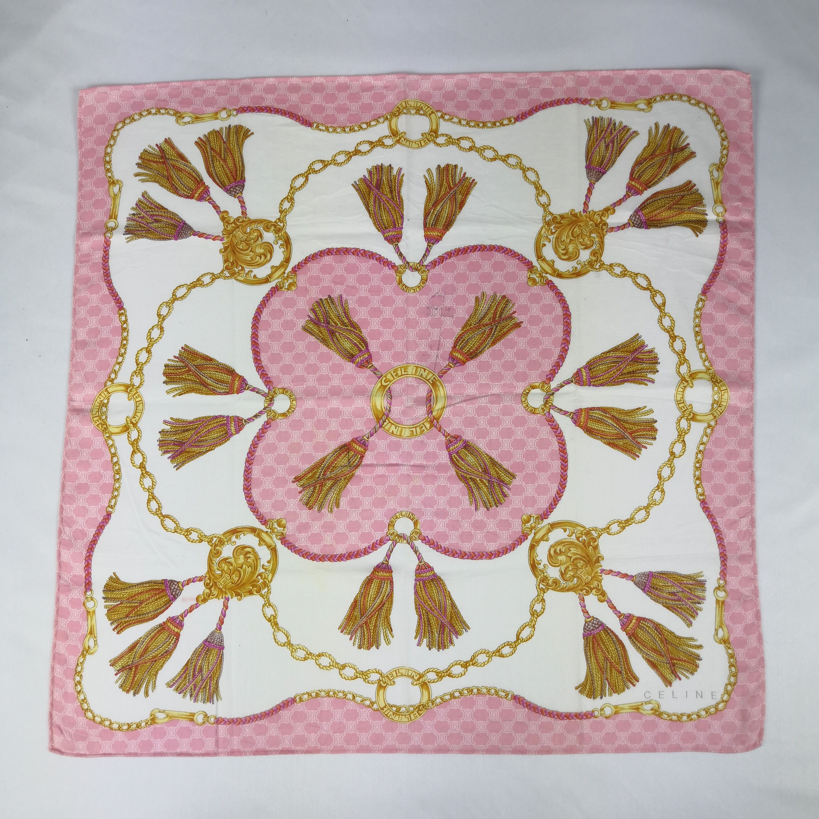 Celine Vintage Celine Handkerchief 56789 Size ONE SIZE - 1 Thumbnail