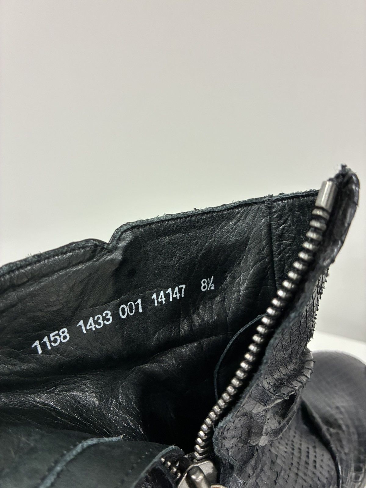 John Varvatos Snakeskin boot 8.5 Size US 8.5 / EU 41-42 - 8 Thumbnail