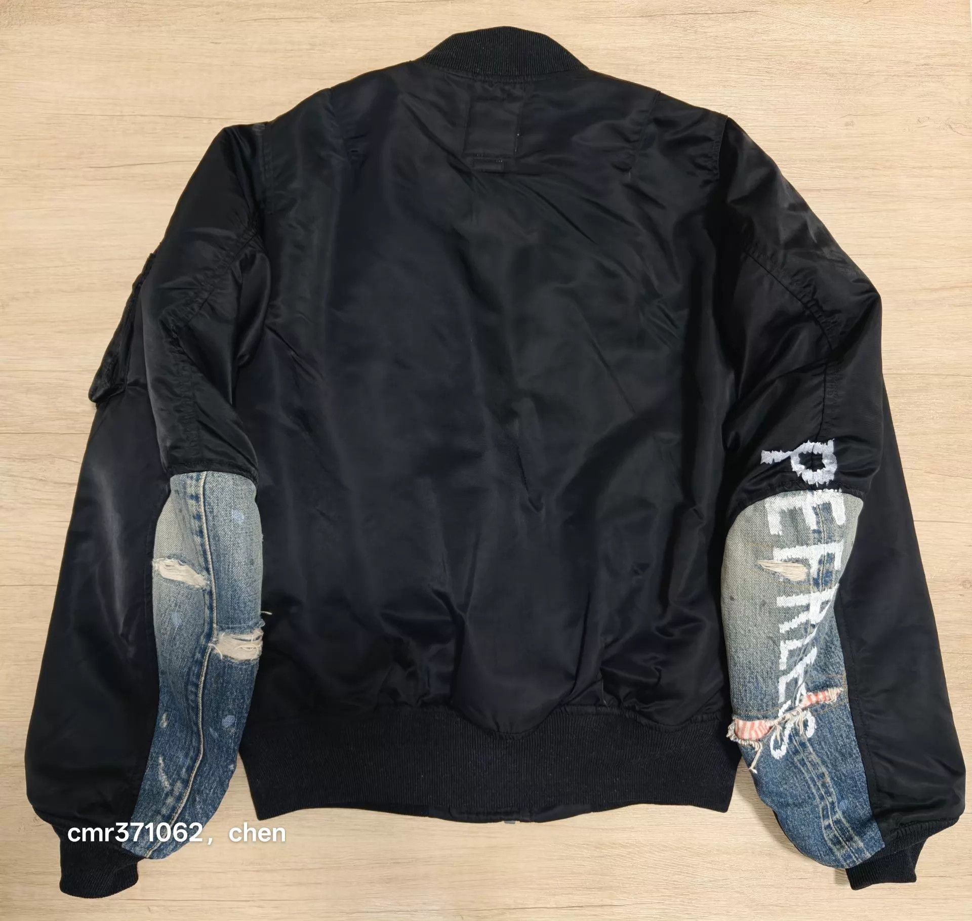 Visvim VISVIM 19AW THORSON JKT MA1 Black 2 Mud-Dyed Size US M / EU 48-50 / 2 - 5 Thumbnail