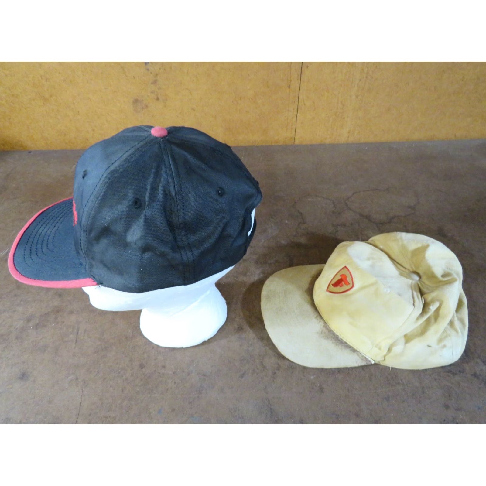 Vintage VINTAGE Glidden Firestone FS 590 Plus USA Trucker Hat Adjustable Nylon White Men Men Trucker Hat 80s 60s 70s USA Size ONE SIZE - 3 Thumbnail