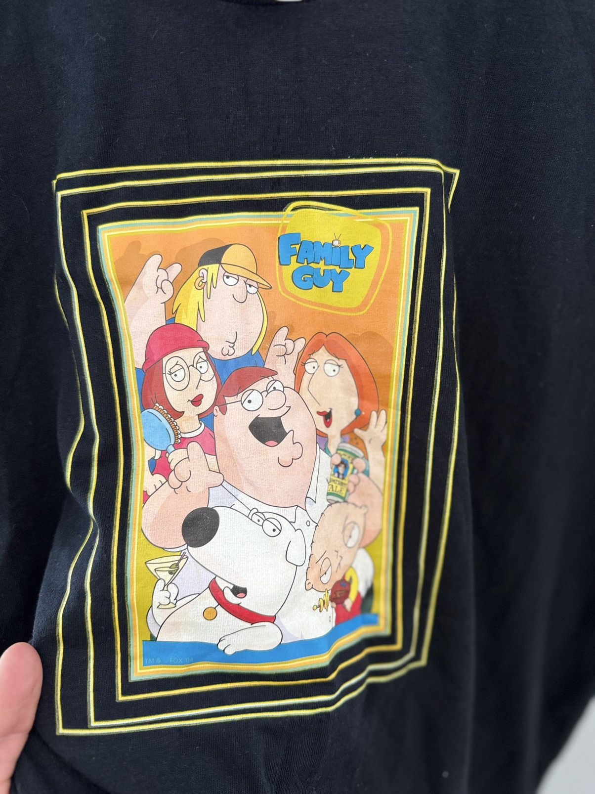 Cartoon Network × Vintage Crazy Vintage Y2K Family Guy Adult TV Show Graphic Tee Size US XL / EU 56 / 4 - 4 Thumbnail