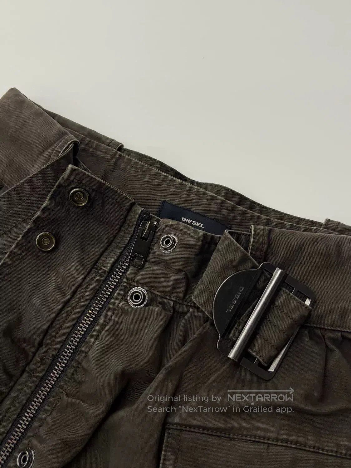 Diesel Diesel Vintage Denim Utility Skirt. Size 34" / US 12 / IT 48 - 4 Thumbnail