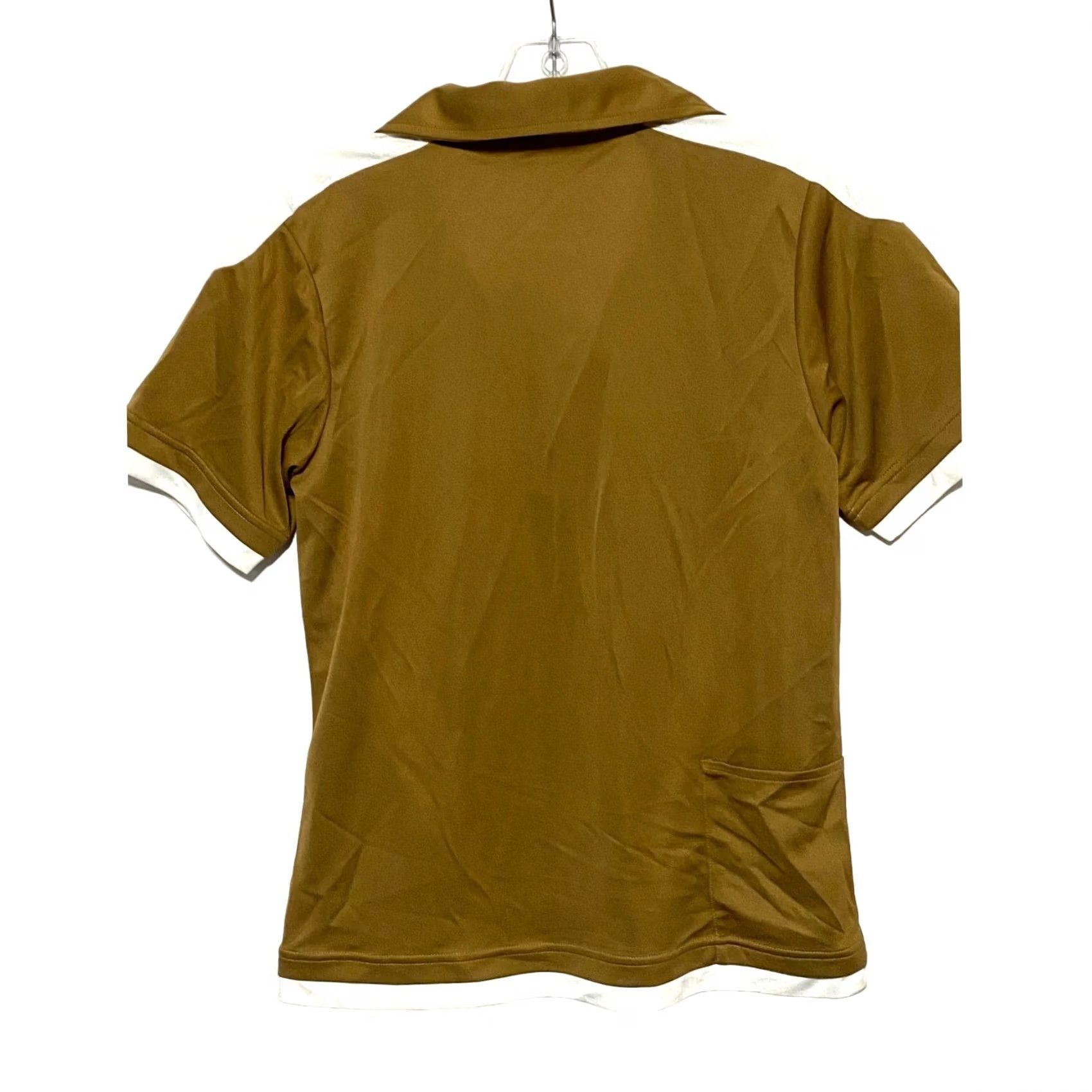 Vintage PRX Performance Golf Polo Shirt Women S Back Pocket Athleisure Activewear Casual Shirt Ladies S Polo Golfwear Brown Short Sleeve Pocket Back Size S / US 4 / IT 40 - 2 Thumbnail