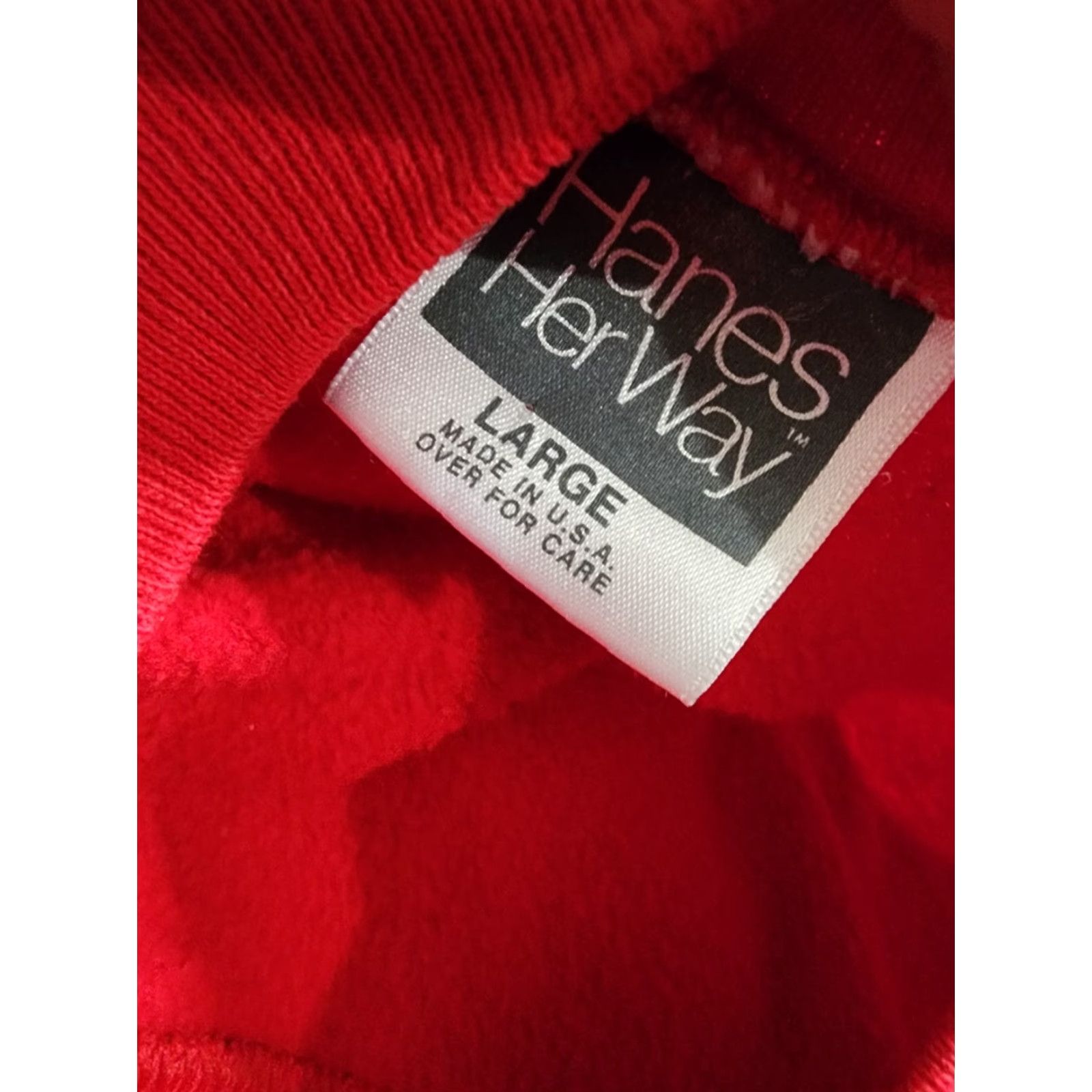 Doublet VINTAGE Hanes Her Way Sweatshirt Womens L Santa Christmas Ugly Double Sided Distressed Size L / US 10 / IT 46 - 6 Thumbnail