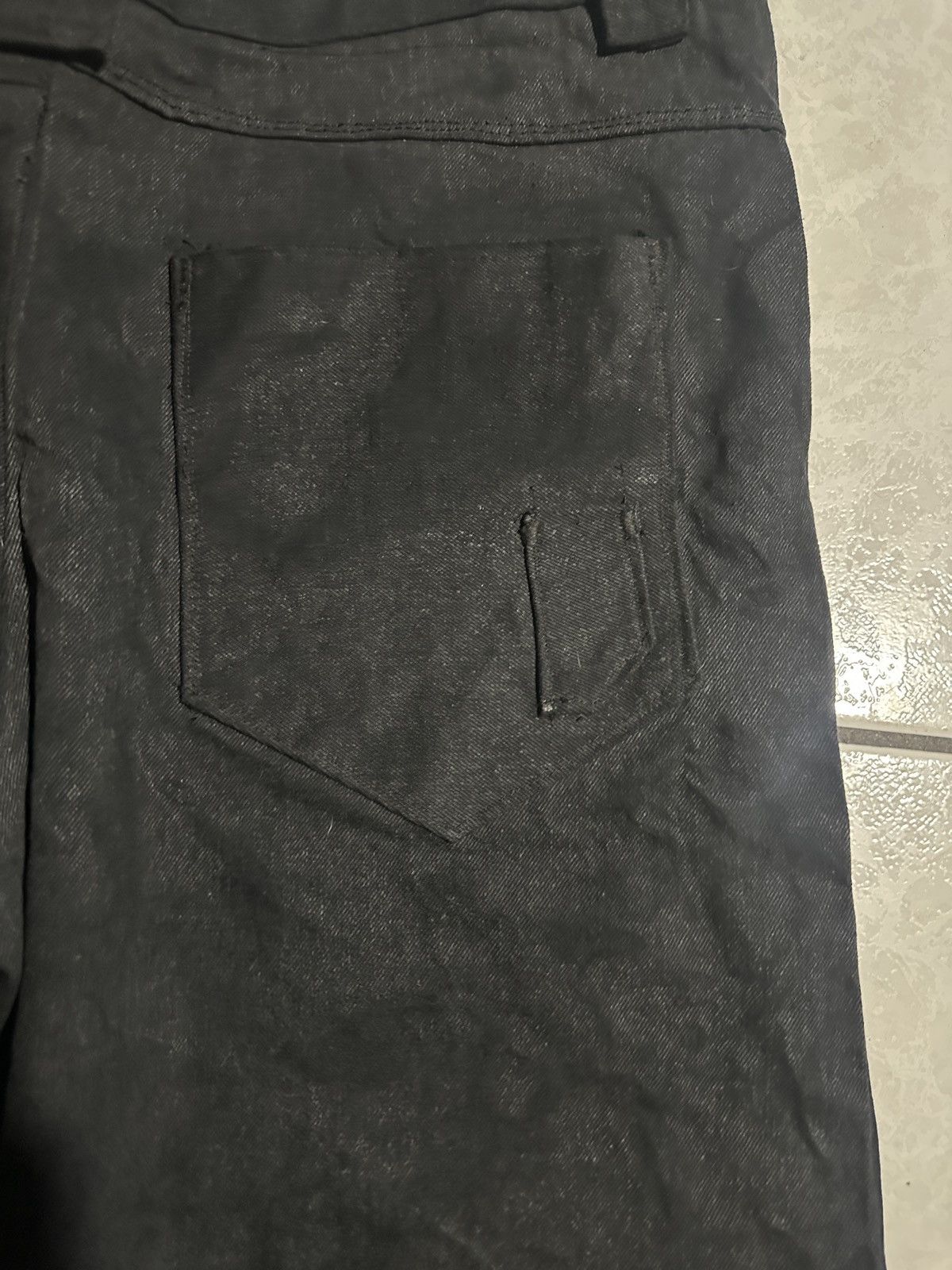 JNCO × Japanese Brand × Vintage 1/1 Black Baggy Jorts Size US 37 - 4 Thumbnail