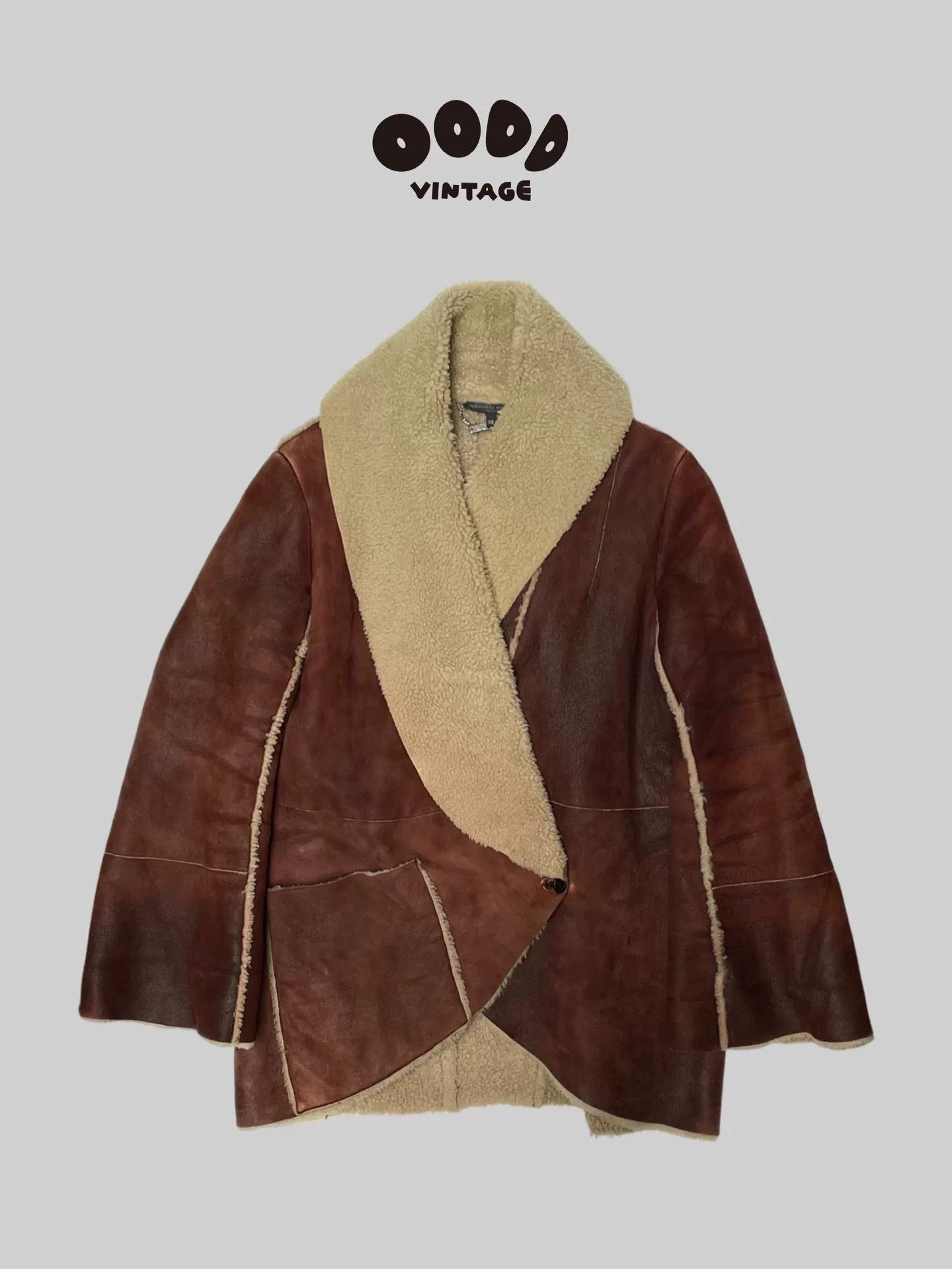 Alexander McQueen Alexander McQueen 2004 Coated Wool Coat Size M / US 6-8 / IT 42-44 - 1 Thumbnail