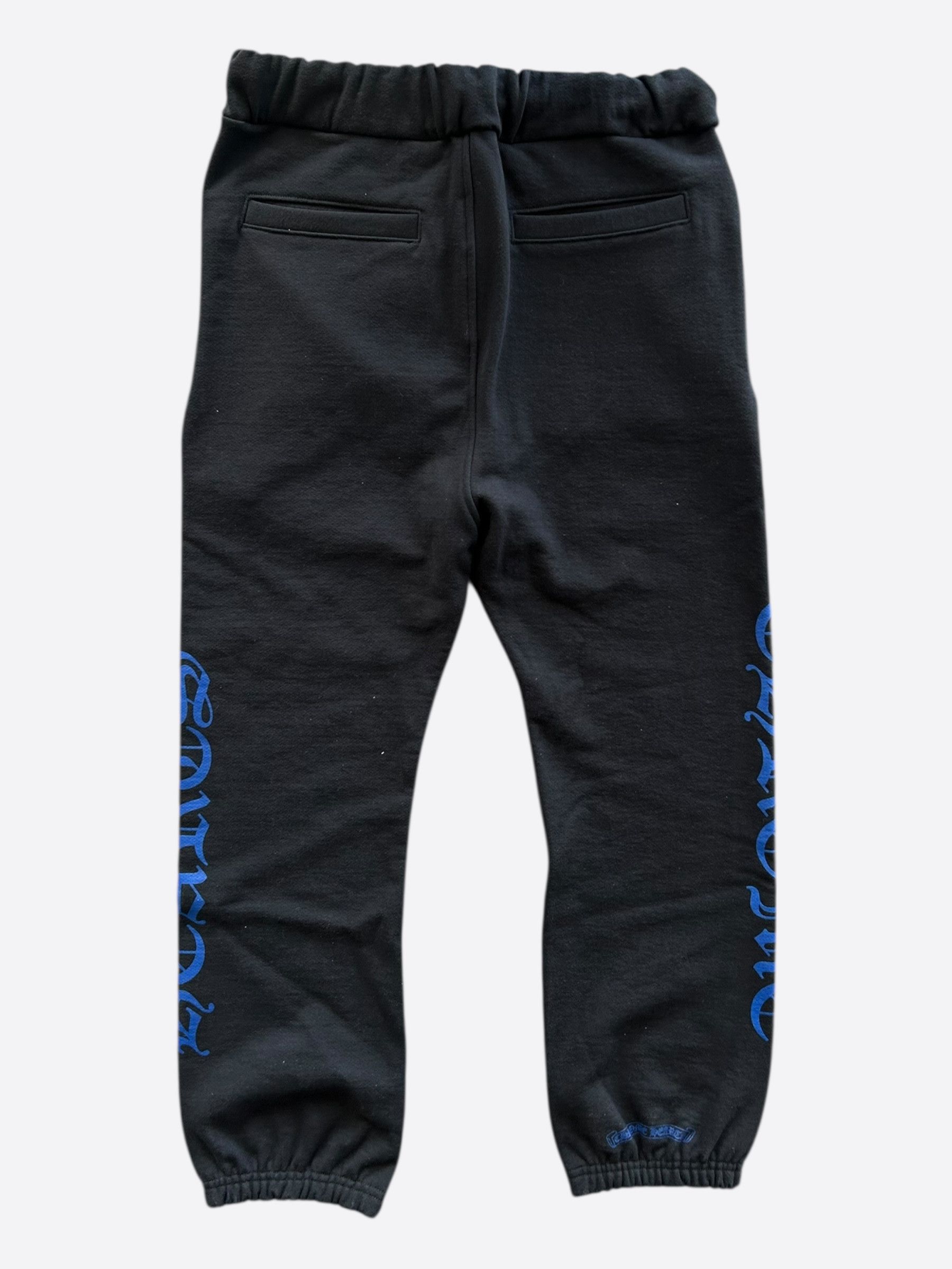 Chrome Hearts Chrome Hearts Black & Blue Logo Sweatpants Size US 32 / EU 48 - 2 Thumbnail