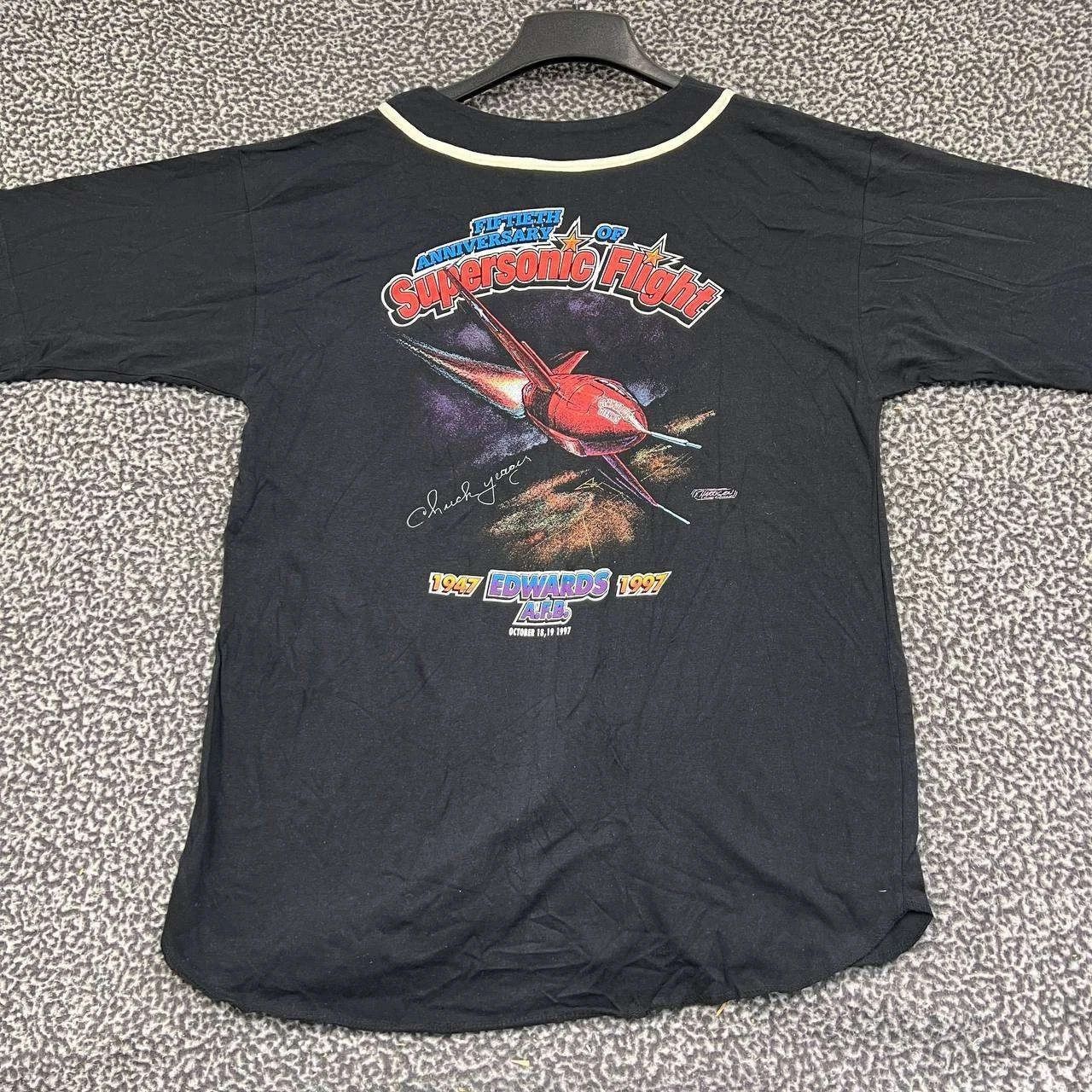 Other Vintage Supersonic Flight Baseball Shirt Men L Deadstock New Size US L / EU 52-54 / 3 - 1 Thumbnail