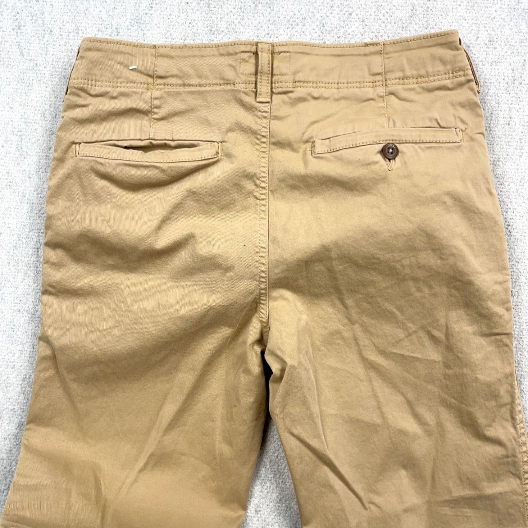 American Eagle Outfitters American Eagle Pants Men 30x34 Brown Chino Relaxed Straight Khaki Dress Slacks C Size US 30 / EU 46 - 6 Thumbnail