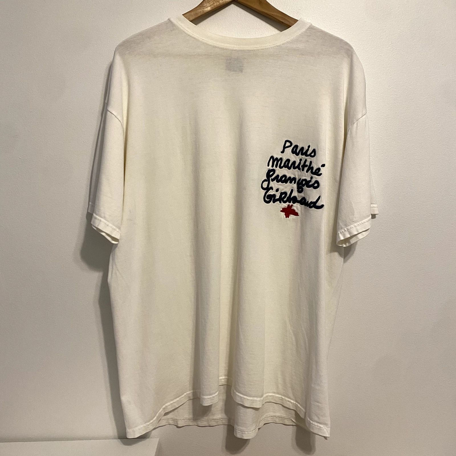 Marithe + Francois Girbaud × Vintage Vintage Marithe Francois Girbaud Paris Embroidered T Shirt Size US M / EU 48-50 / 2 - 1 Thumbnail