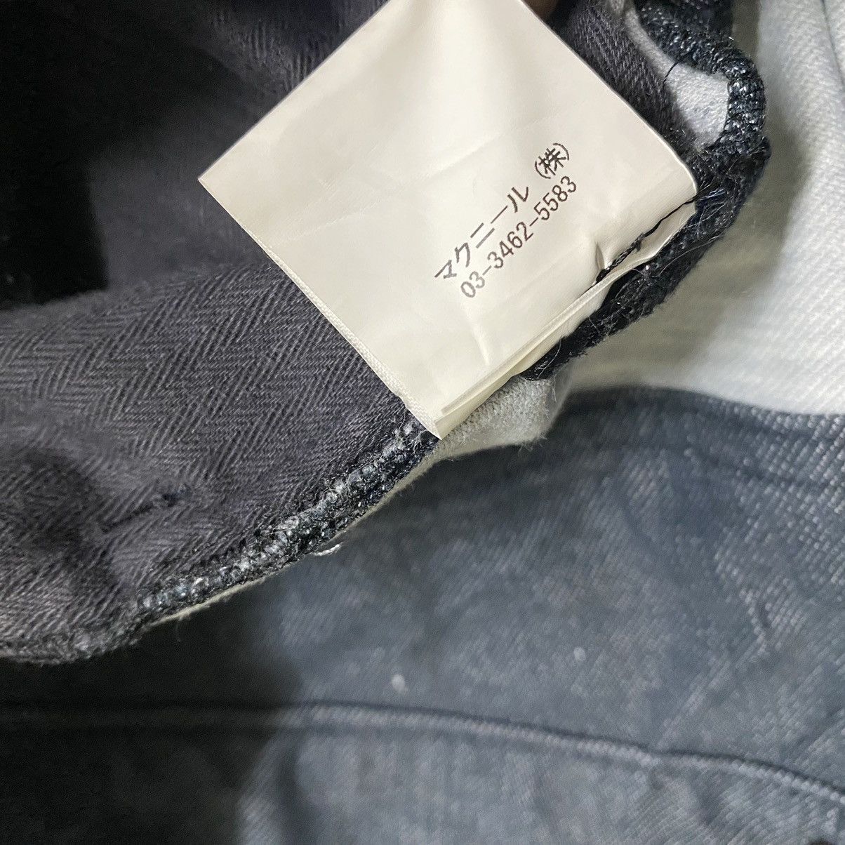 roarguns Sample🔥 Roarguns Denim Drop Crotch Pants Stretch Size US 33 - 23 Thumbnail