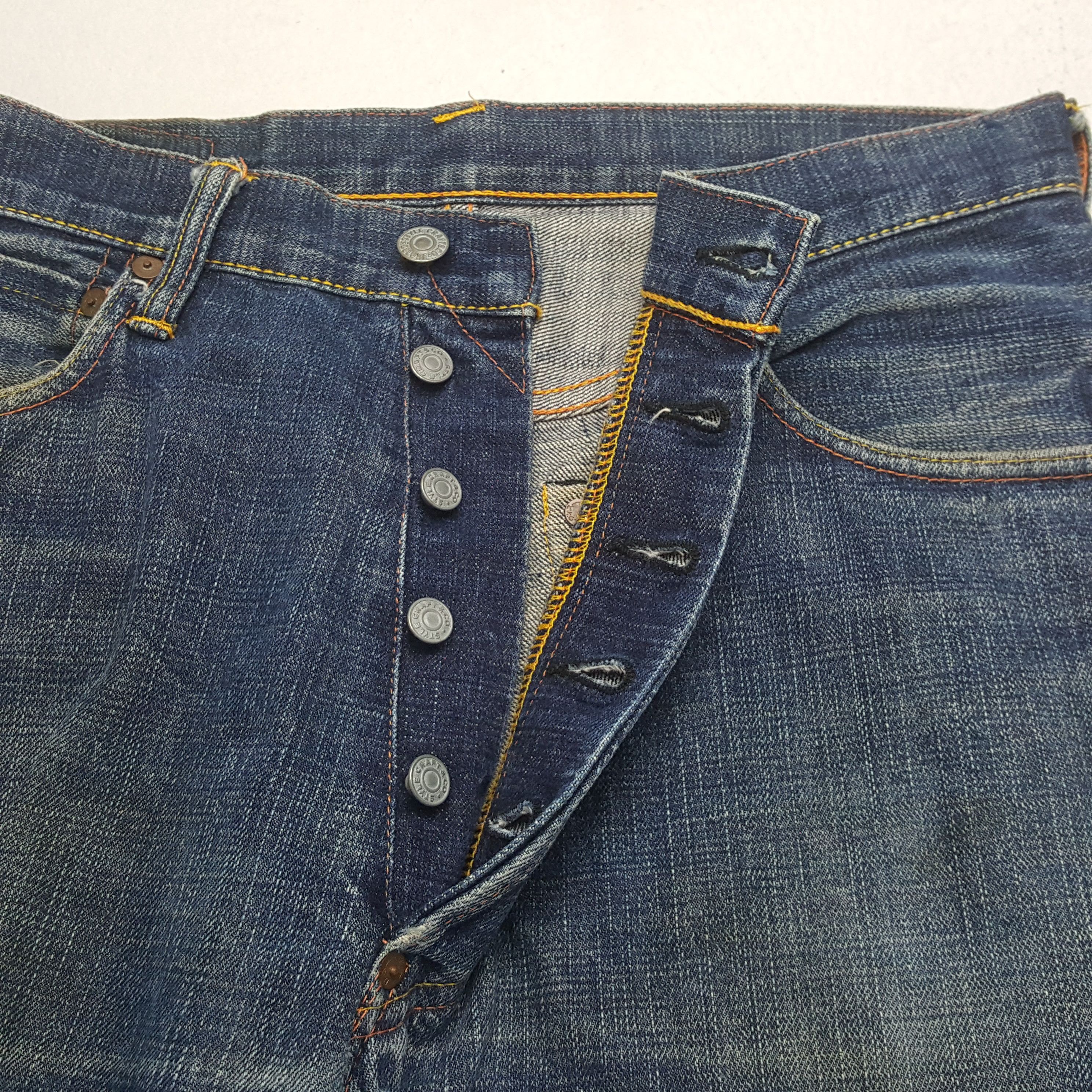 Evisu Vintage Evisu Japanese Brand Daicock Custom Style Jeans RR12 Size US 30 / EU 46 - 13 Thumbnail