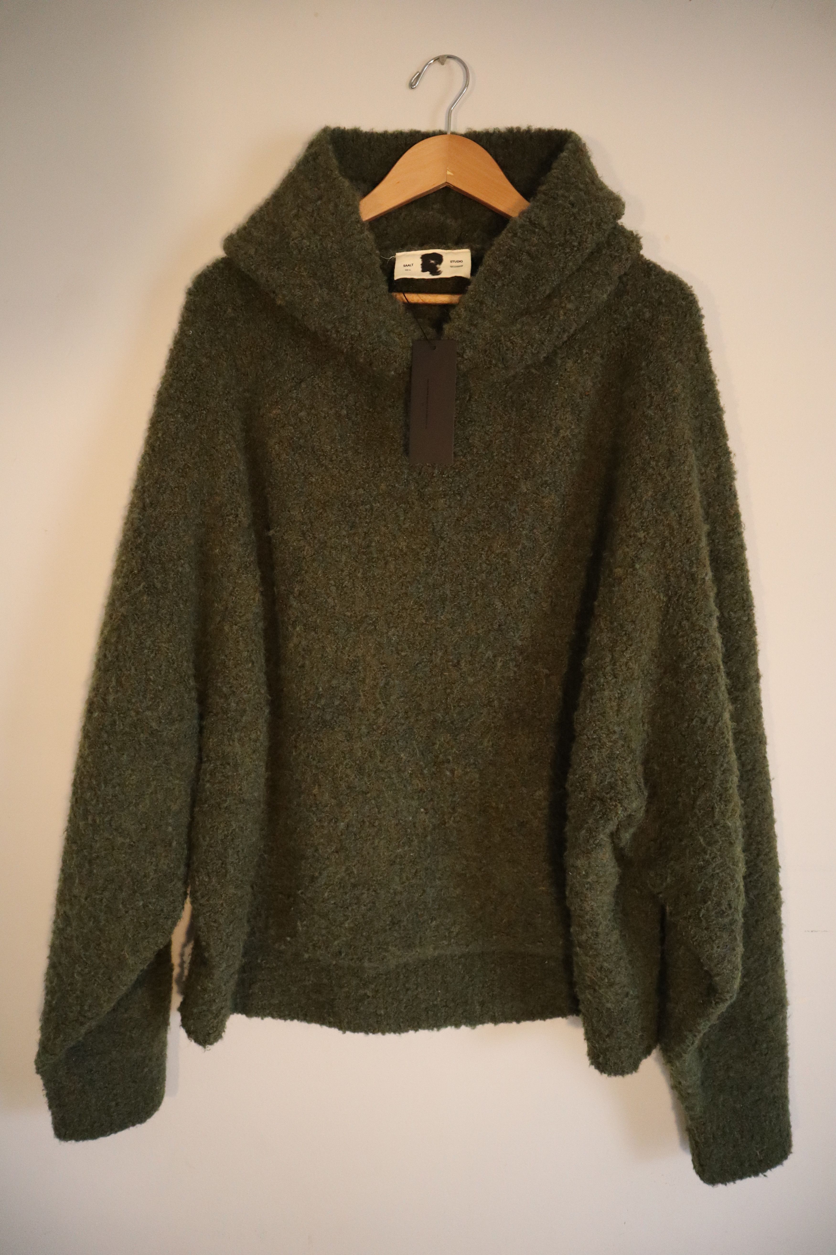 Saalt Studio Moss Oat Hoodie Size US XL / EU 56 / 4 - 1 Thumbnail