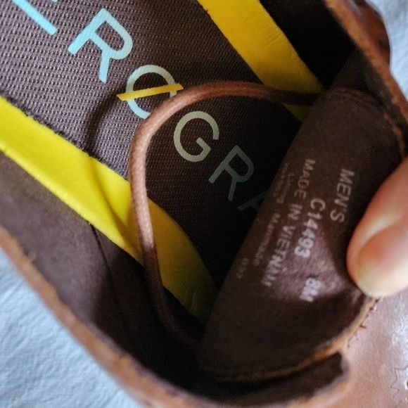 Cole Haan Cole Haan ZeroGrand Wing Oxford British Tan Sz. 8 Shoes Size US 8 / EU 41 - 12 Thumbnail