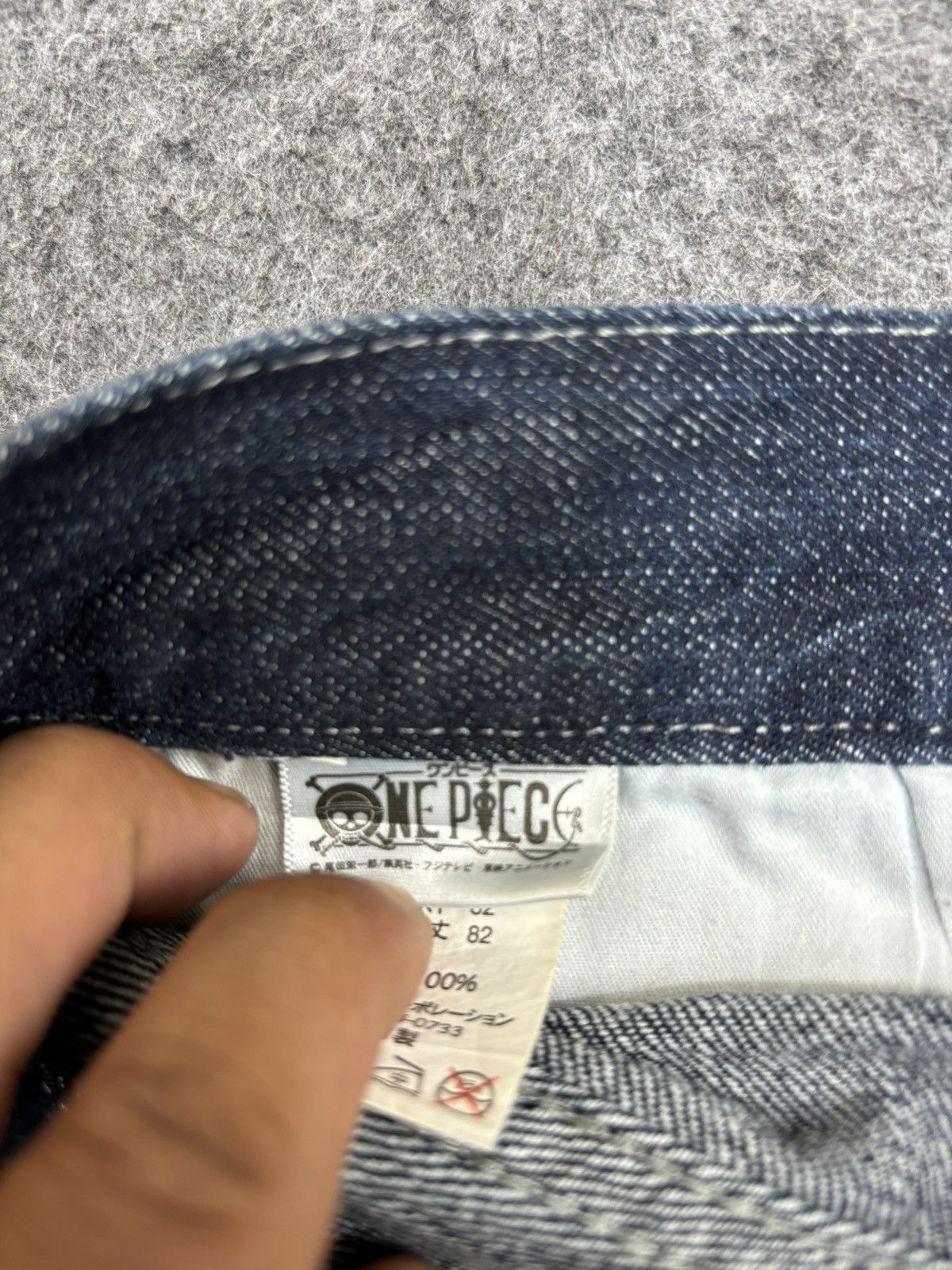 Anime 💥Anime Lover Style💥One Piece Pirate Lfe Relaxed Denim F547 Size US 34 / EU 50 - 20 Thumbnail
