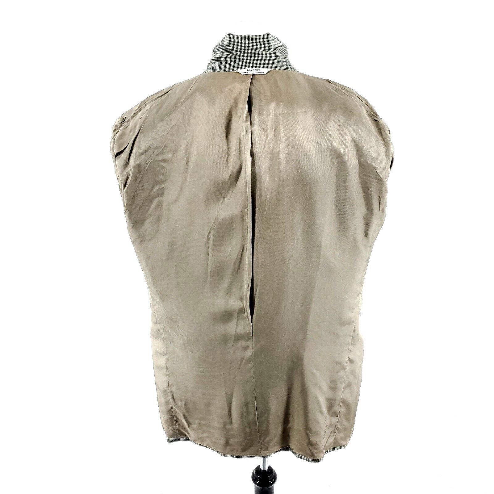Hugo Boss Hugo Boss Tatlagia Wool 3 Button Blazer 42L Blue Cream Teal Size 42L - 11 Thumbnail