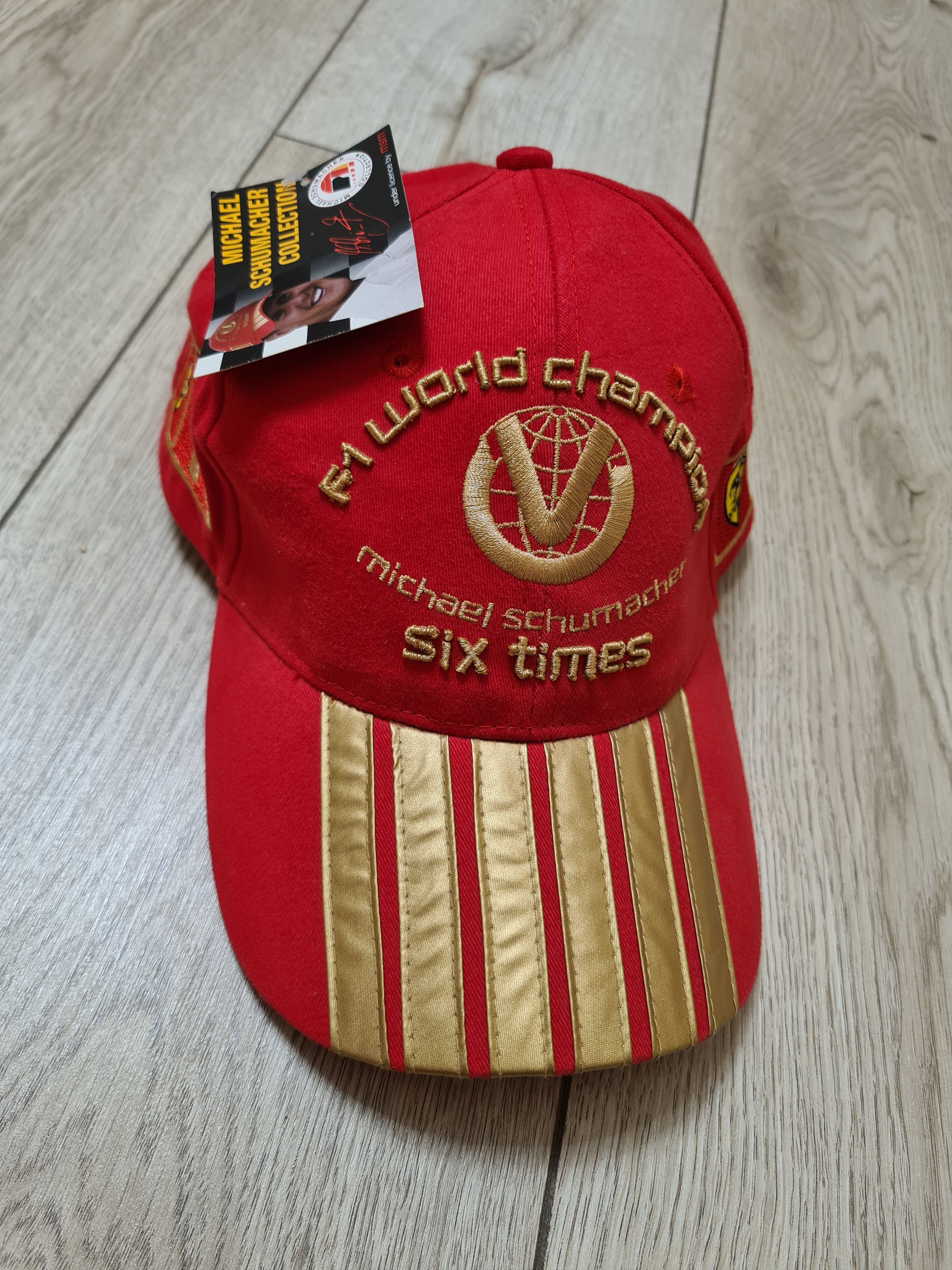 Ferrari FERRARI CAP VINTAGE NEW SCHUMACHER CAP FORMULA 1 CAP Size ONE SIZE - 1 Thumbnail