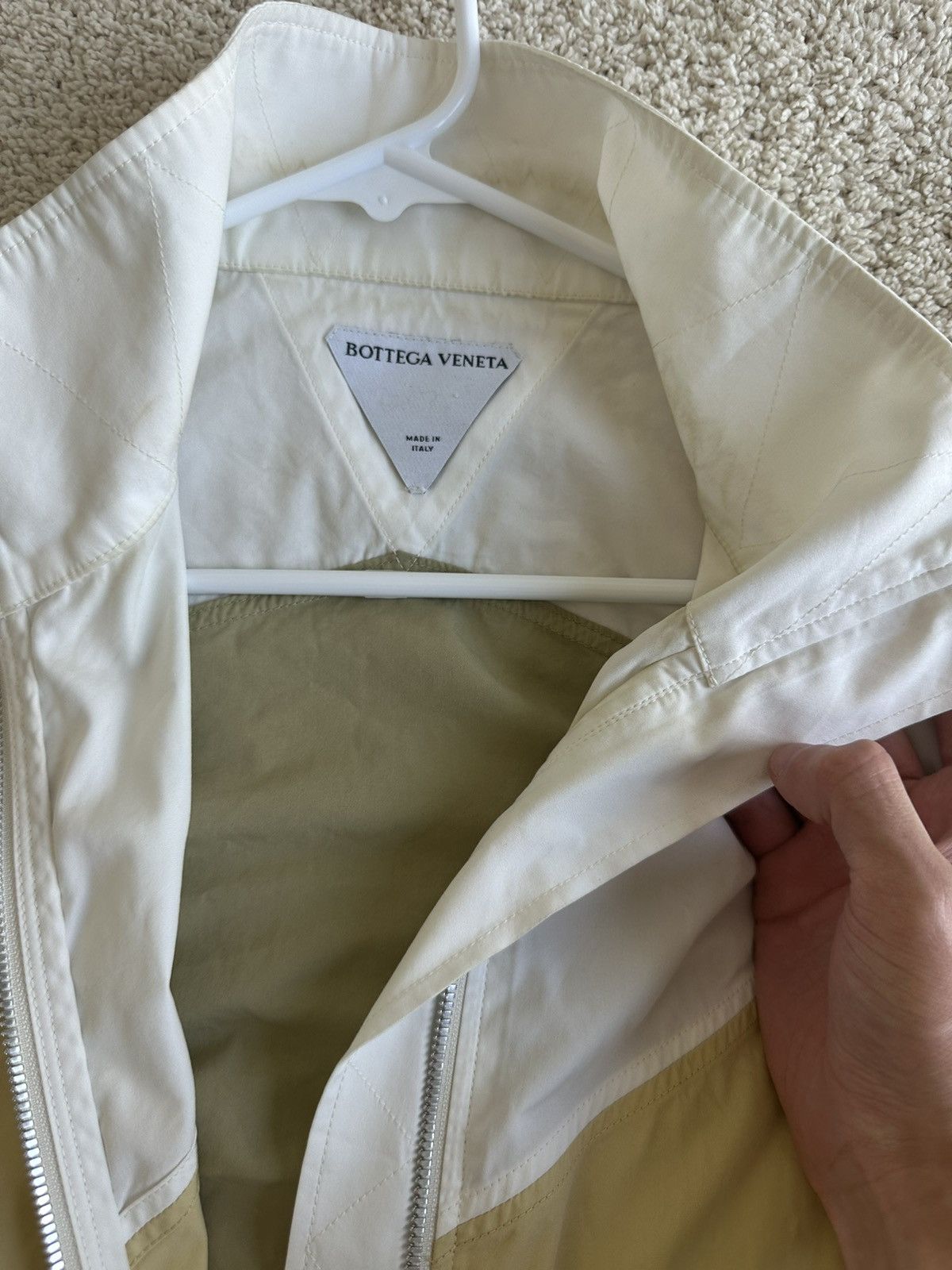 Bottega Veneta Bottega Veneta Zipper Collared Shirt Size US M / EU 48-50 / 2 - 5 Thumbnail