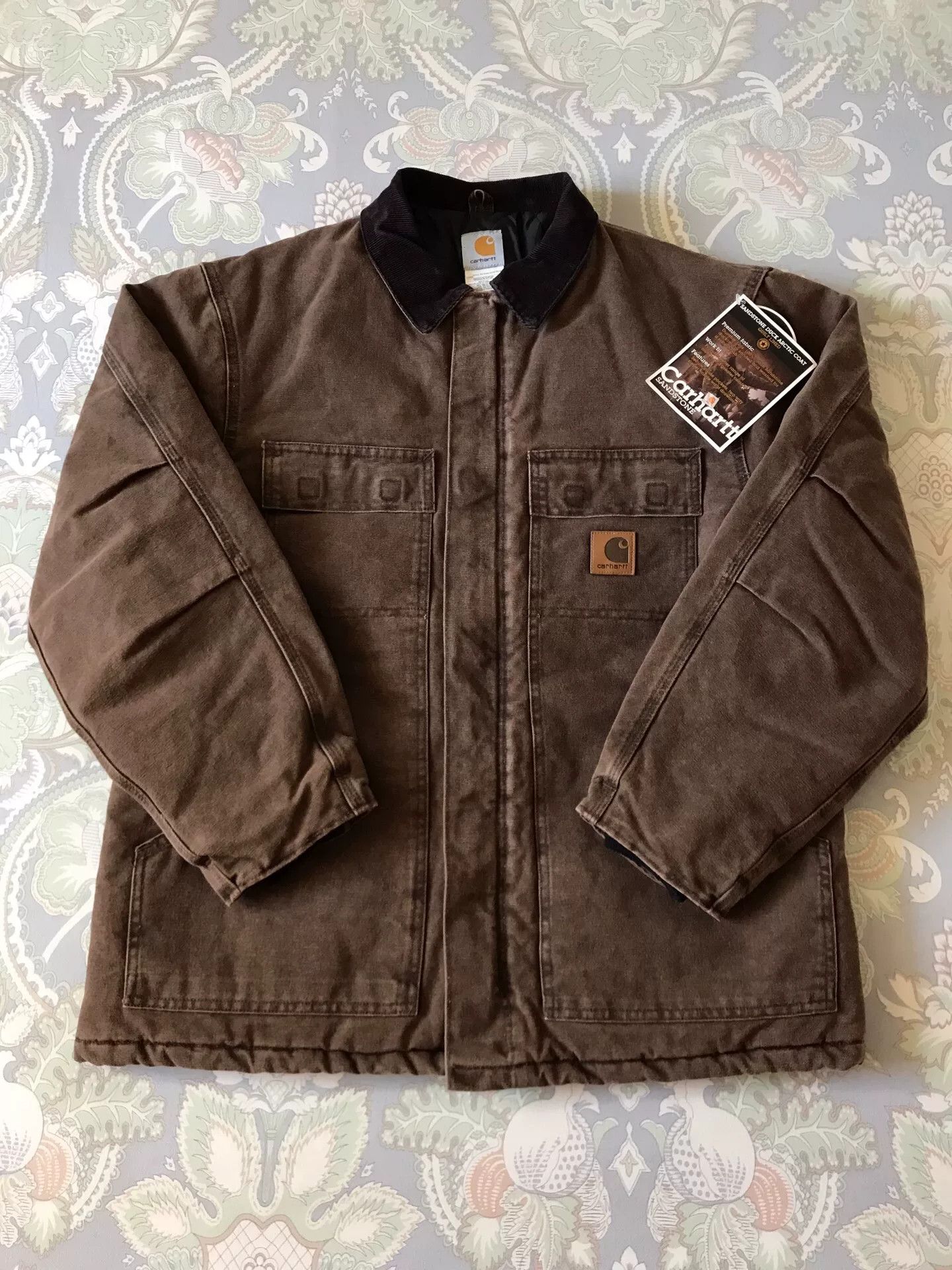 Carhartt Carhartt C26 CHT US-Made Work Jacket Size US L / EU 52-54 / 3 - 1 Thumbnail