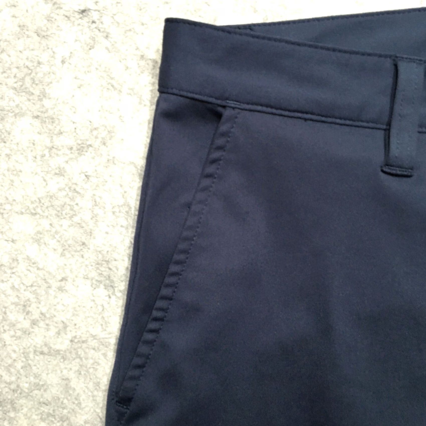 Rhone Rhone Mens Pants 34x28 Navy Blue Flat Front Athletic Chino Performance Moisture Wicking Logo Pockets Vintage: No Size US 34 / EU 50 - 4 Thumbnail